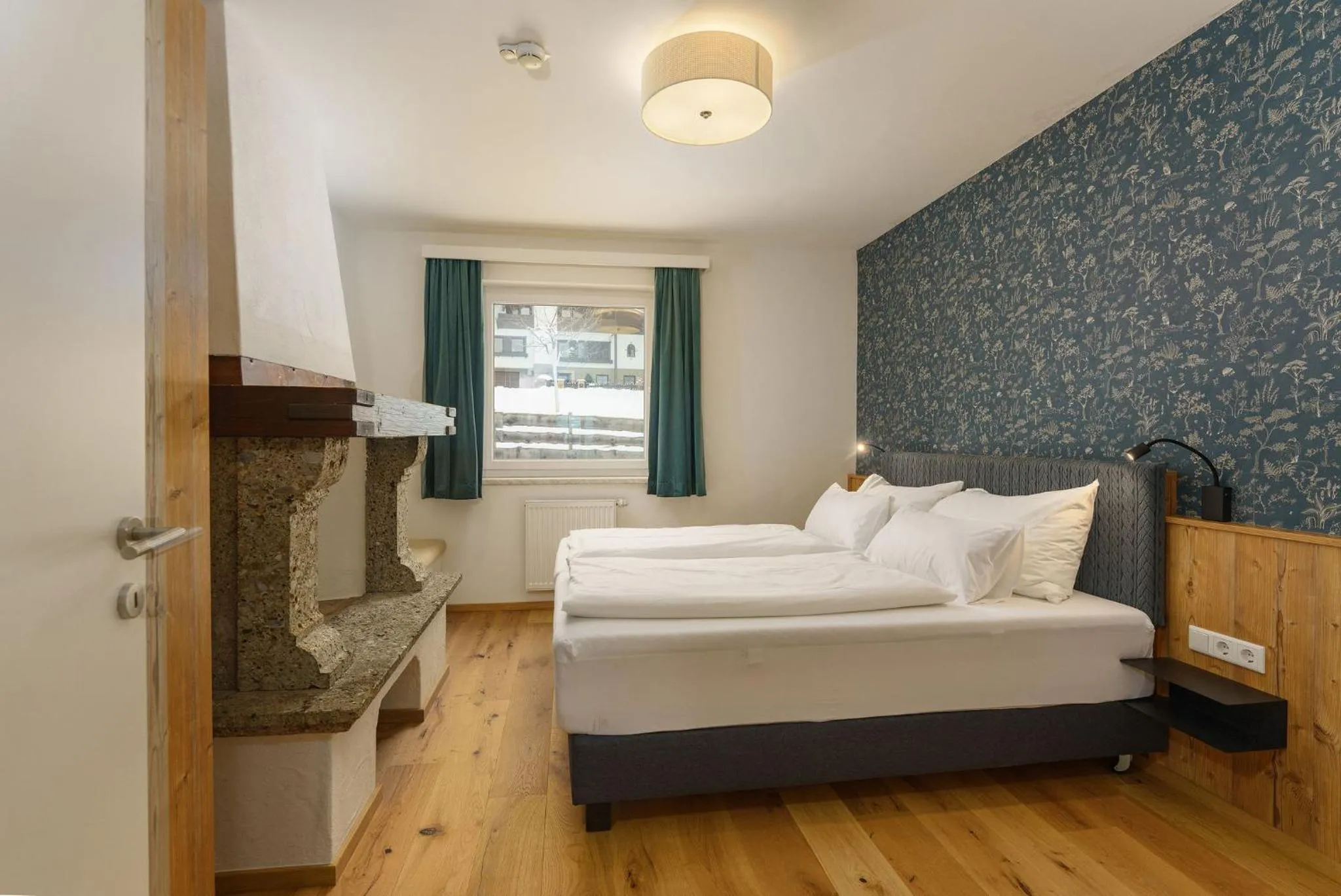 Bed in Appartements Landhaus Hubertus Wellness & Breakfast