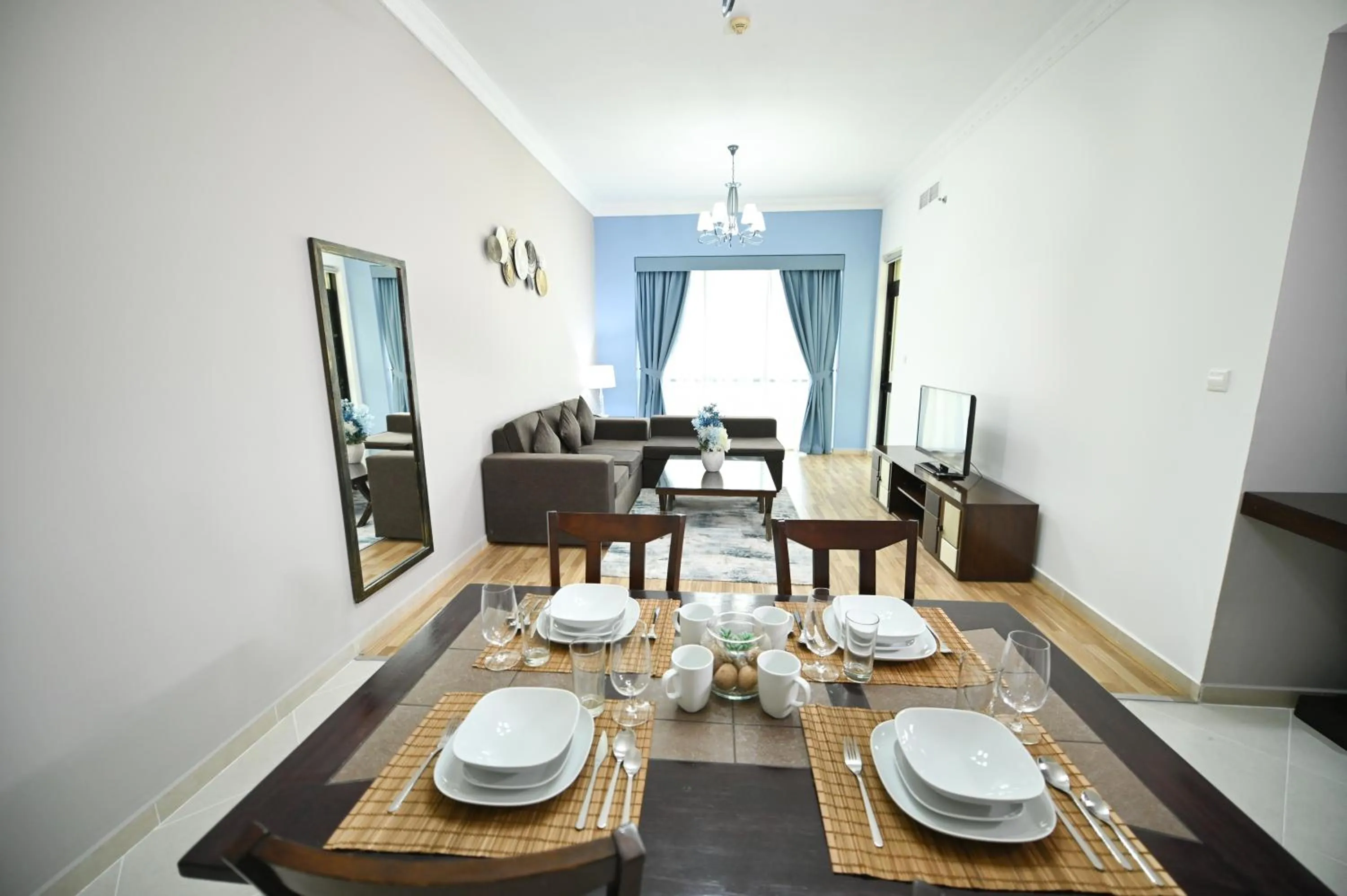 Living room in Al Waleed Holiday Homes