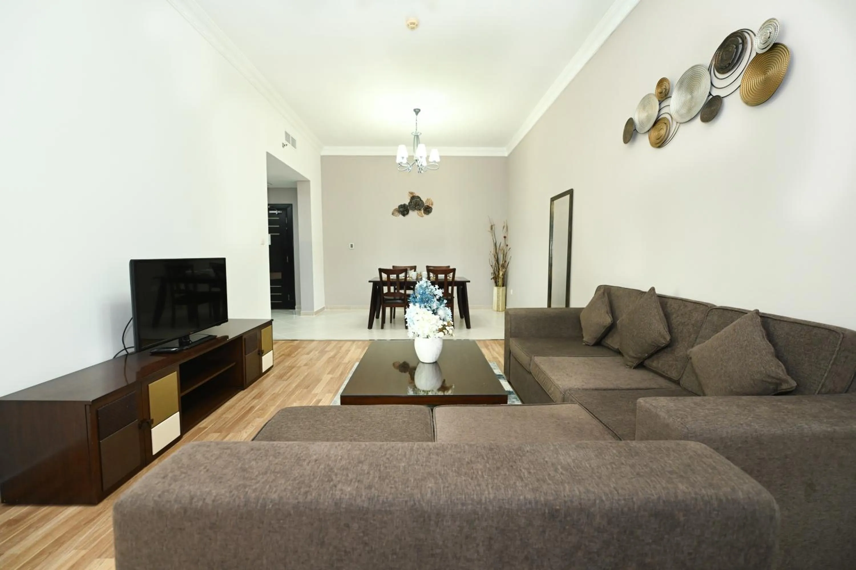 Living room in Al Waleed Holiday Homes