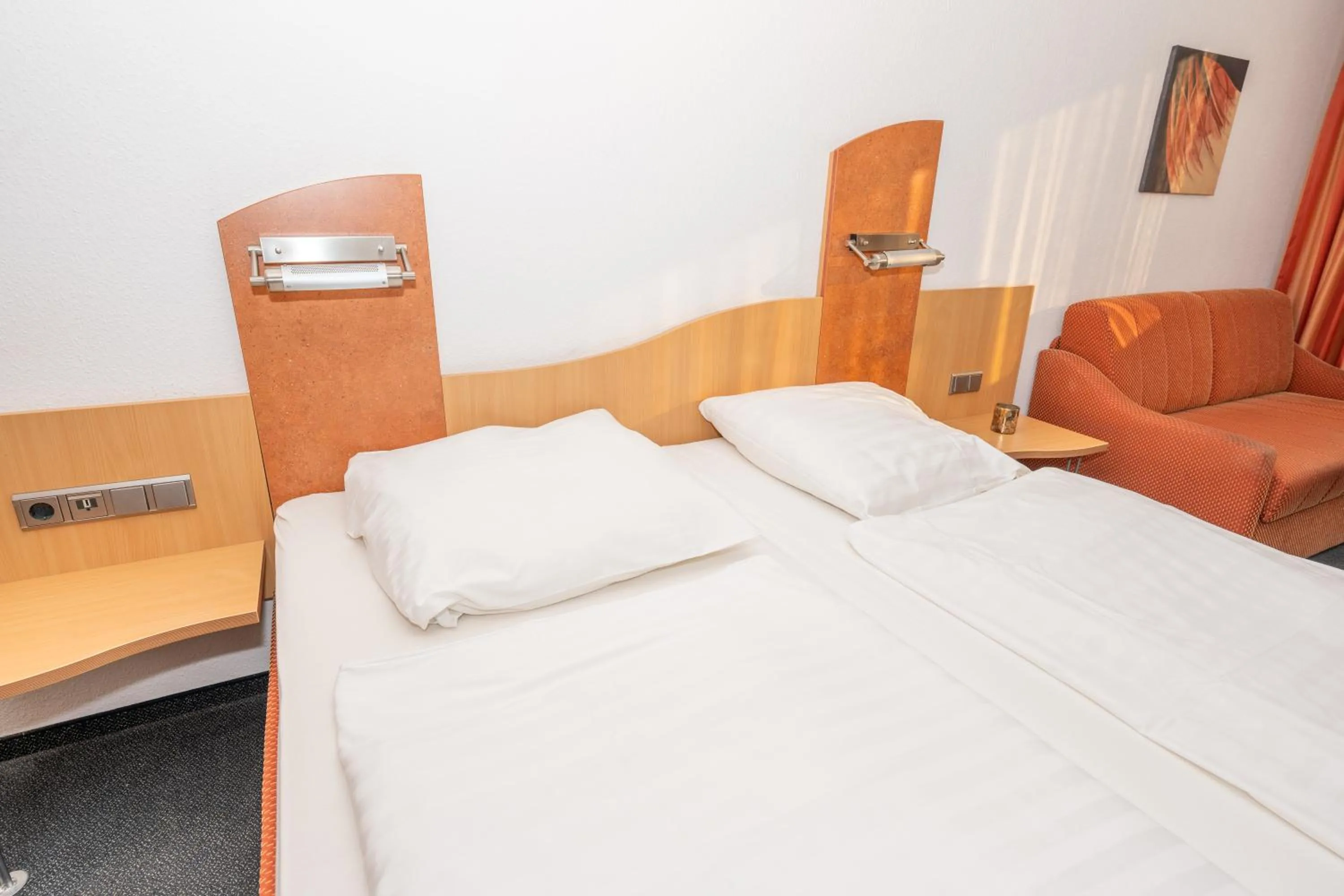 Bed in Tespo Hotel und Sportpark