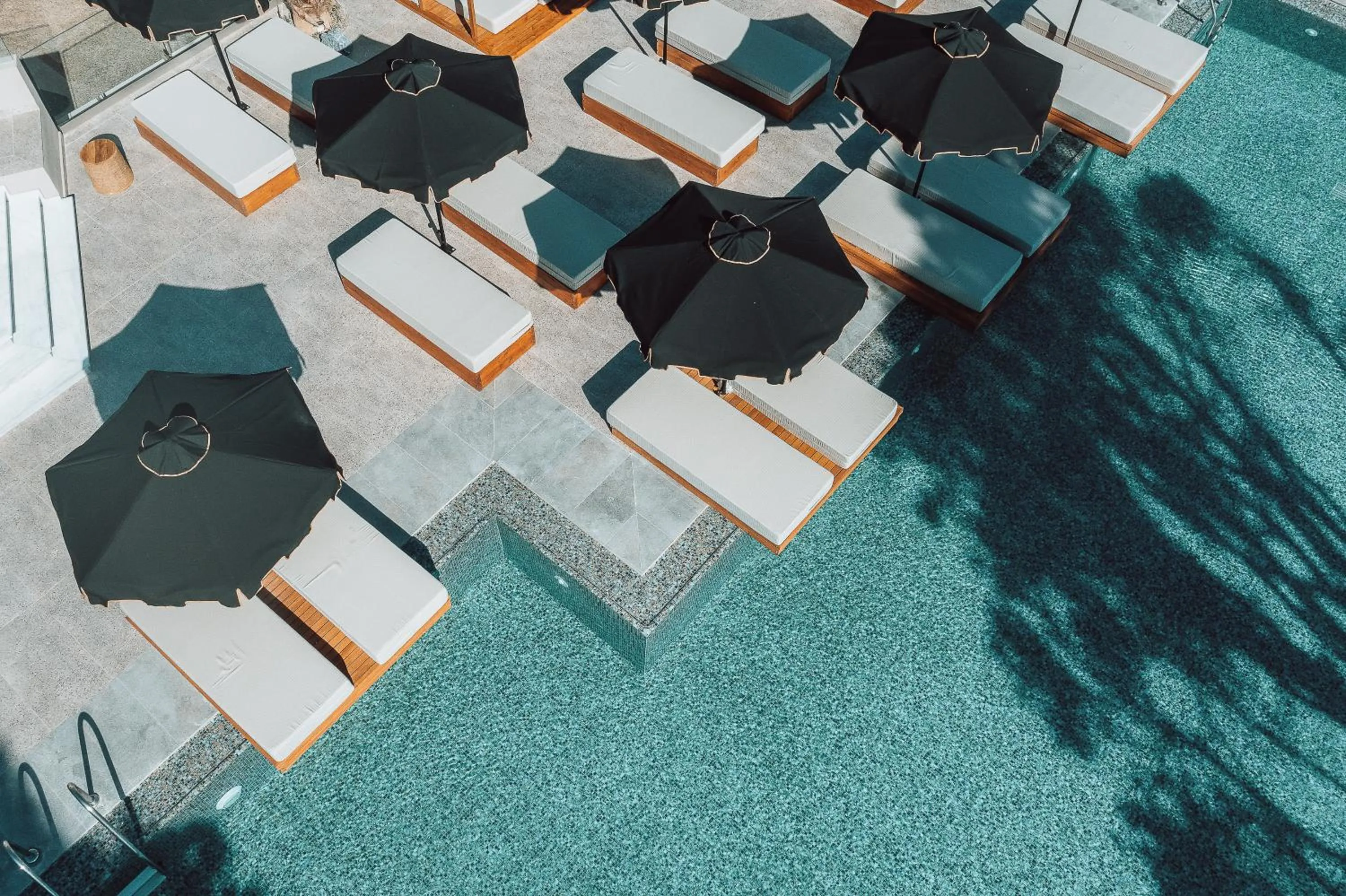 Swimming pool in Eliros Mare Beachfront Poem Hotel