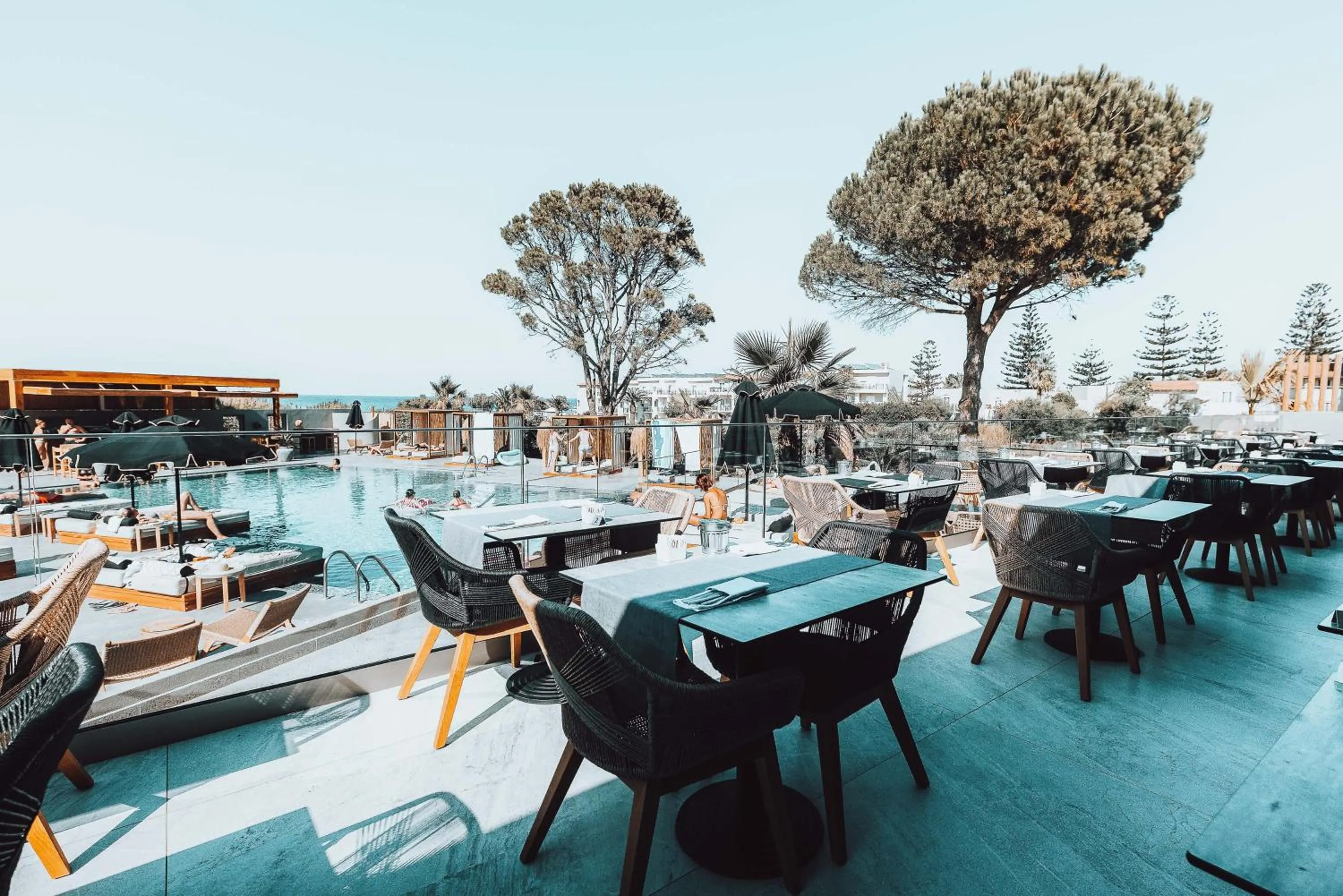 Restaurant/places to eat in Eliros Mare Beachfront Poem Hotel