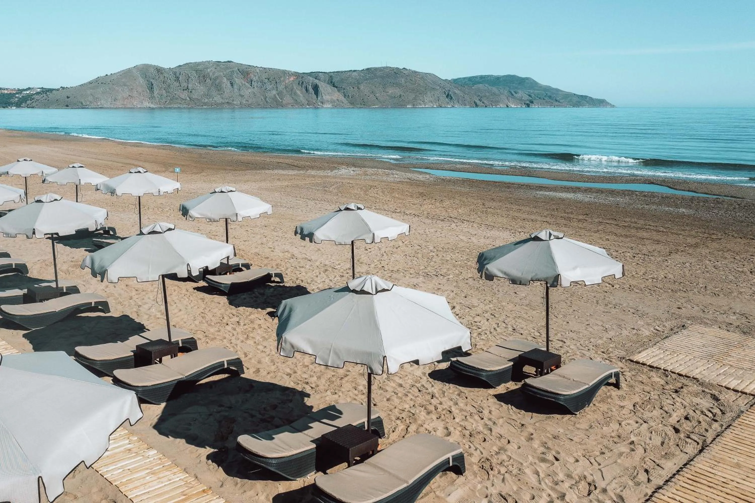 Beach in Eliros Mare Beachfront Poem Hotel