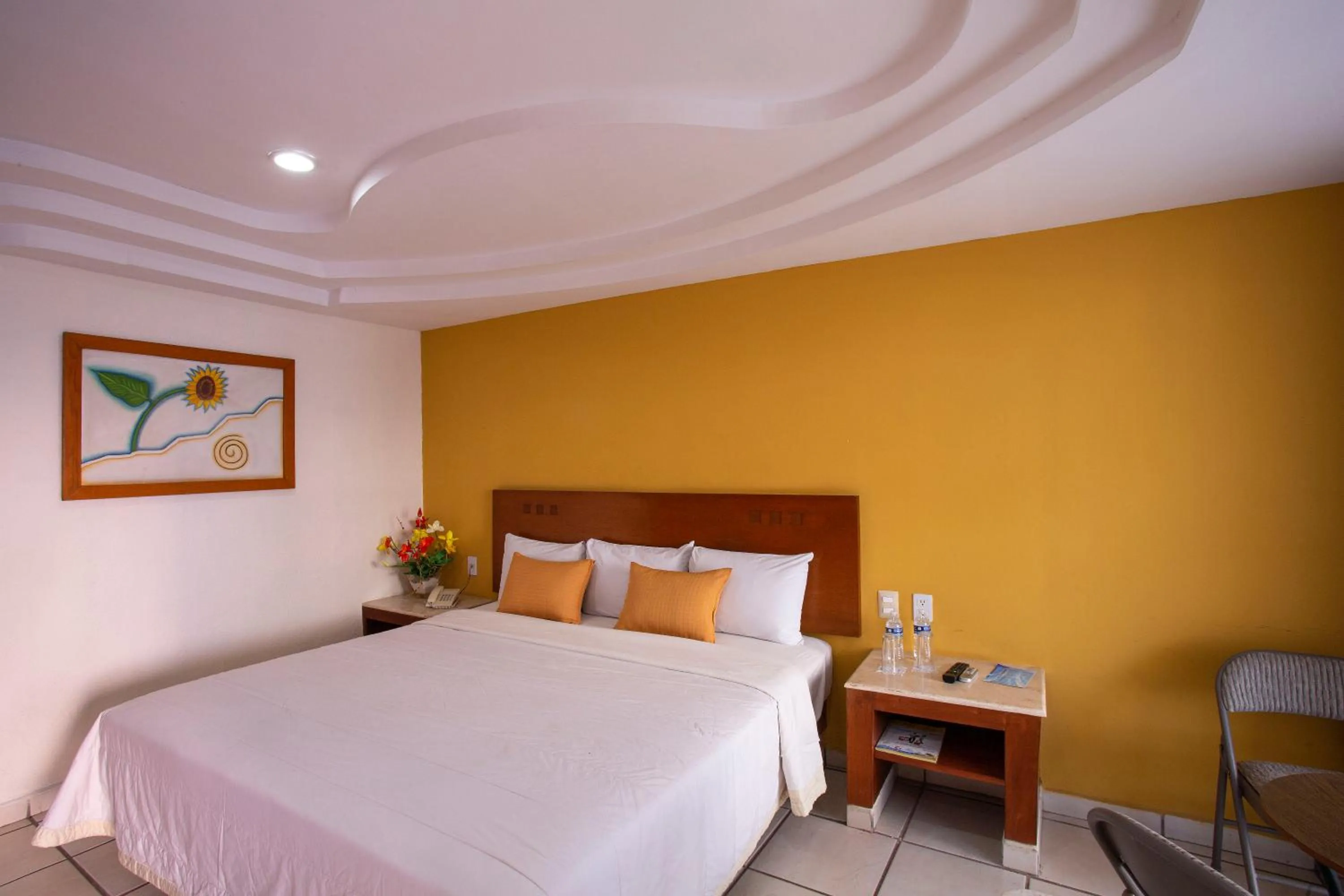 Bed in Hotel Arcos Aeropuerto