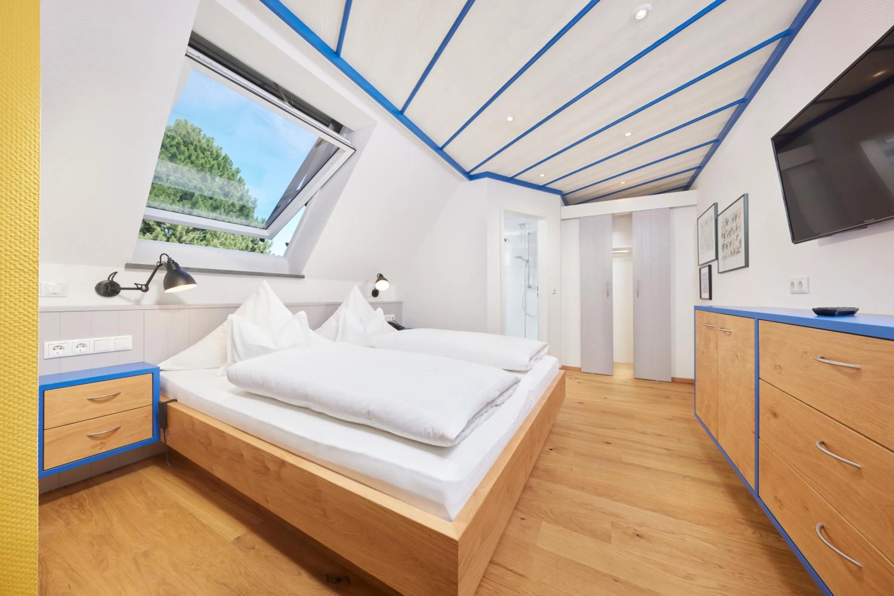 Bed in Kneipp- und Wellvitalhotel Edelweiss