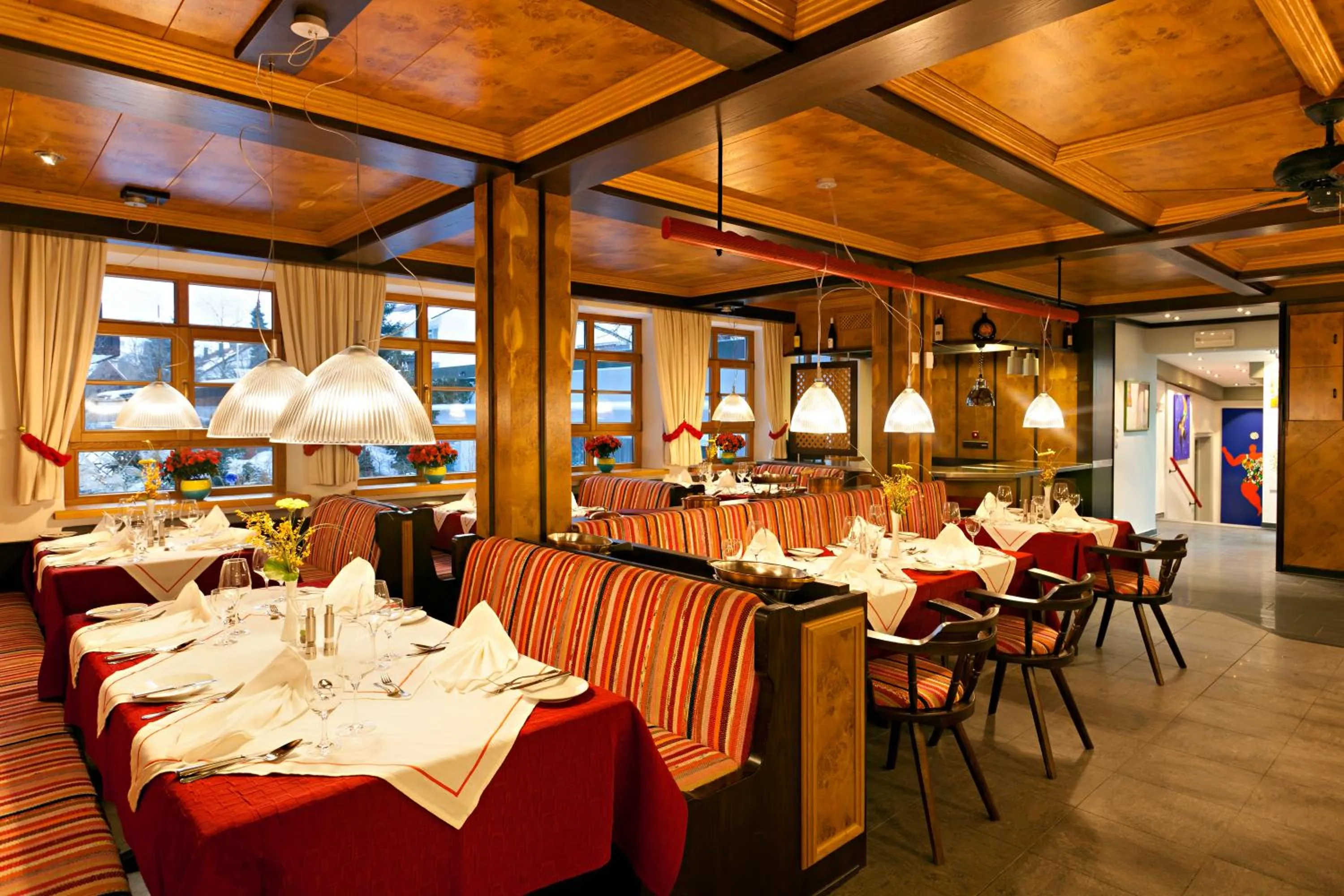 Dining area in Kneipp- und Wellvitalhotel Edelweiss