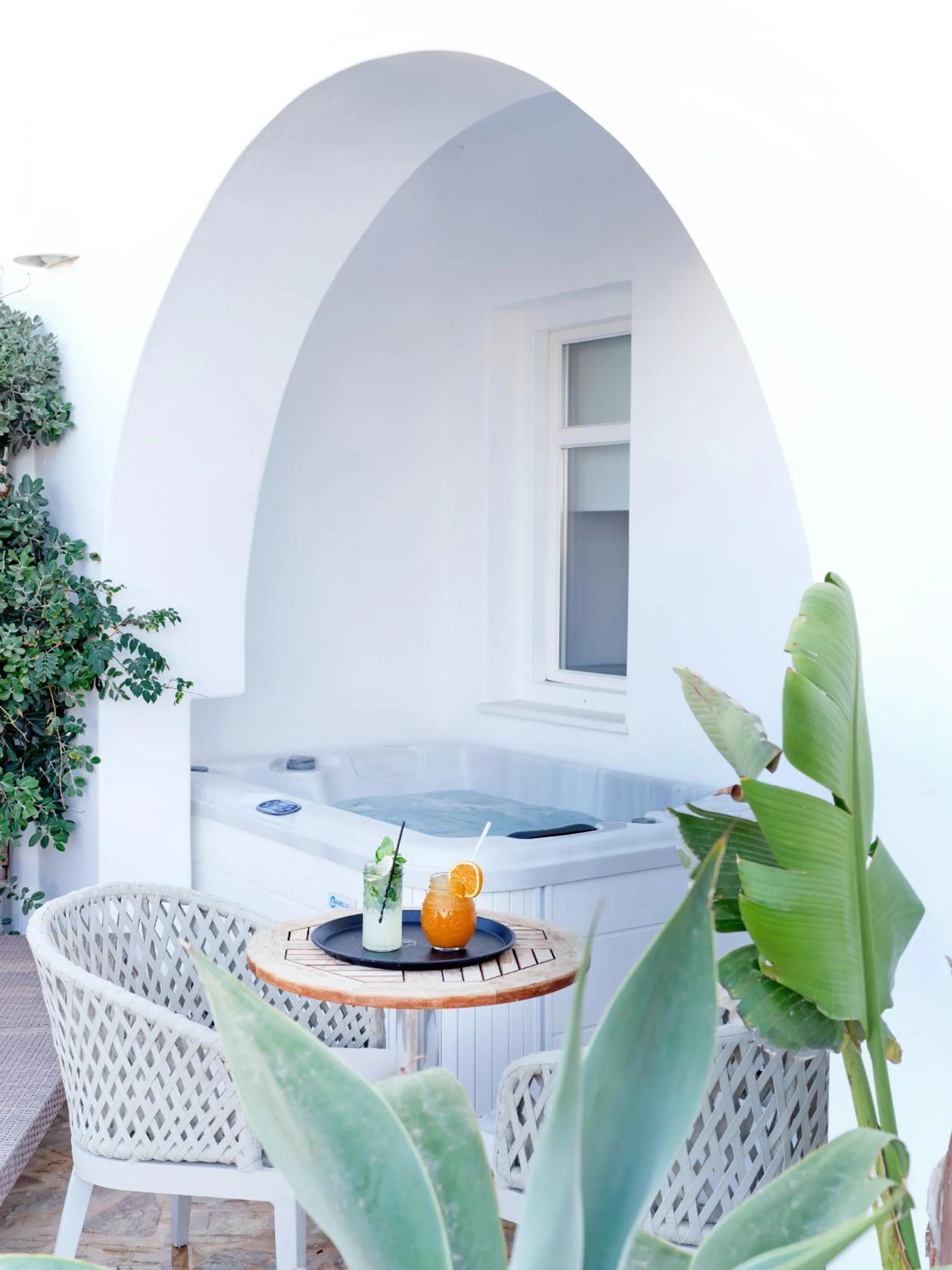 Hot Tub in Stelia Mare Boutique Hotel