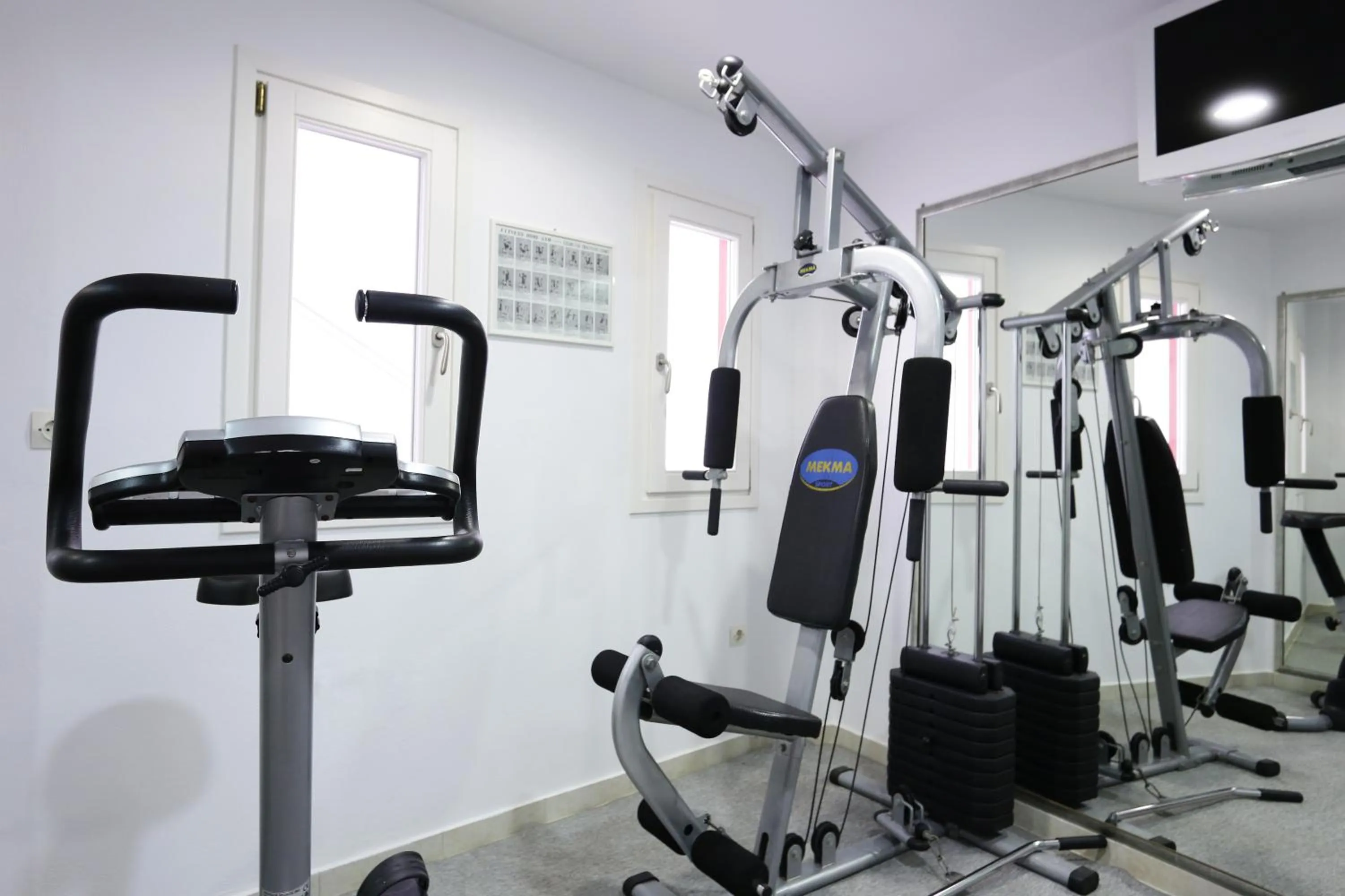 Fitness centre/facilities in Stelia Mare Boutique Hotel