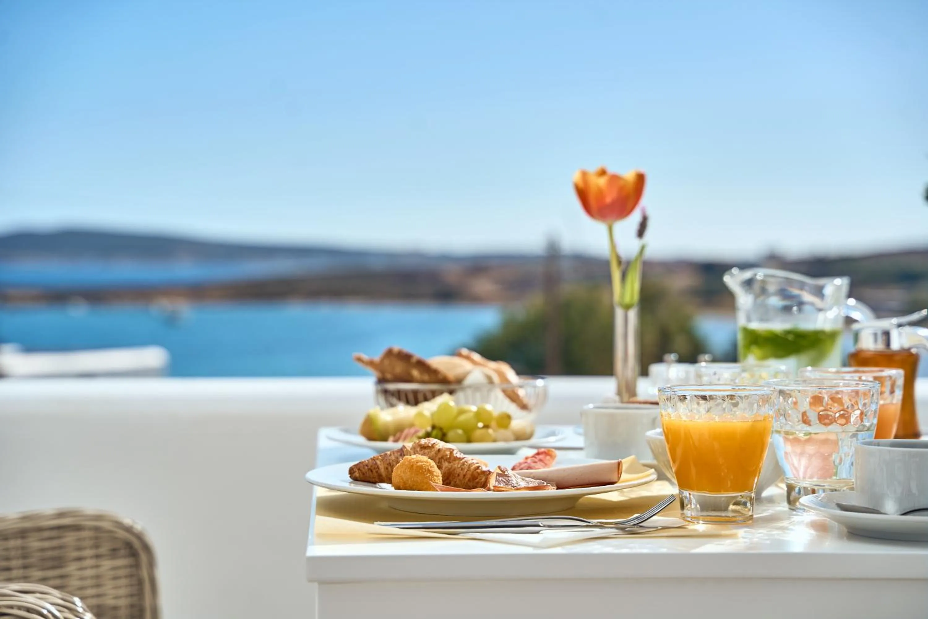 Sea view in Stelia Mare Boutique Hotel