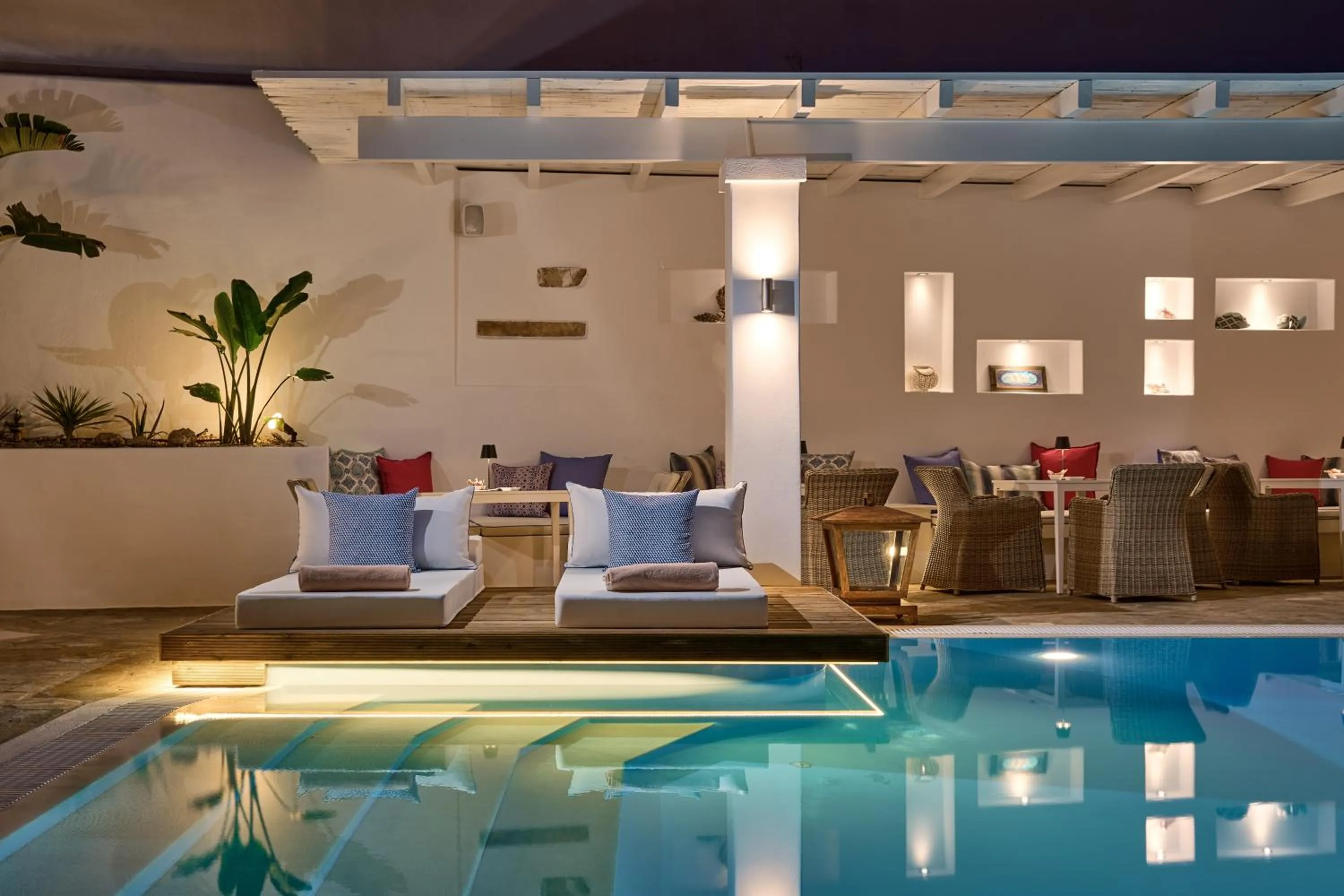 Swimming pool in Stelia Mare Boutique Hotel