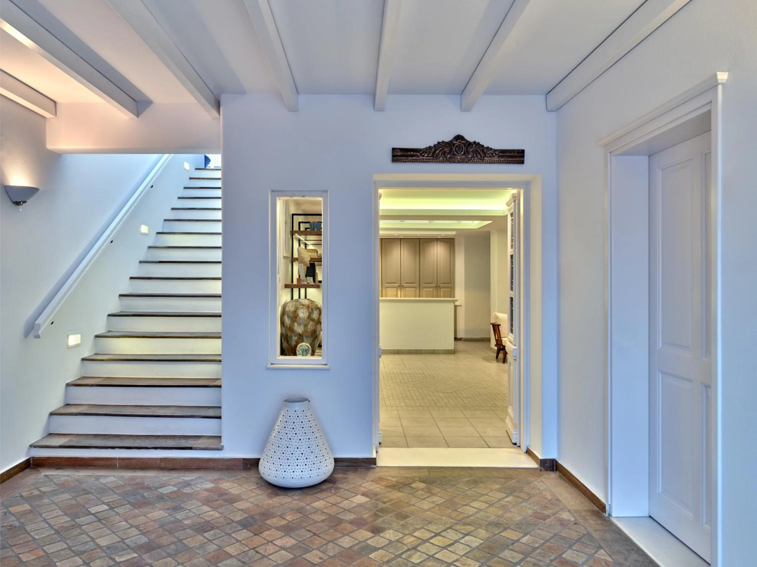 Facade/entrance in Stelia Mare Boutique Hotel