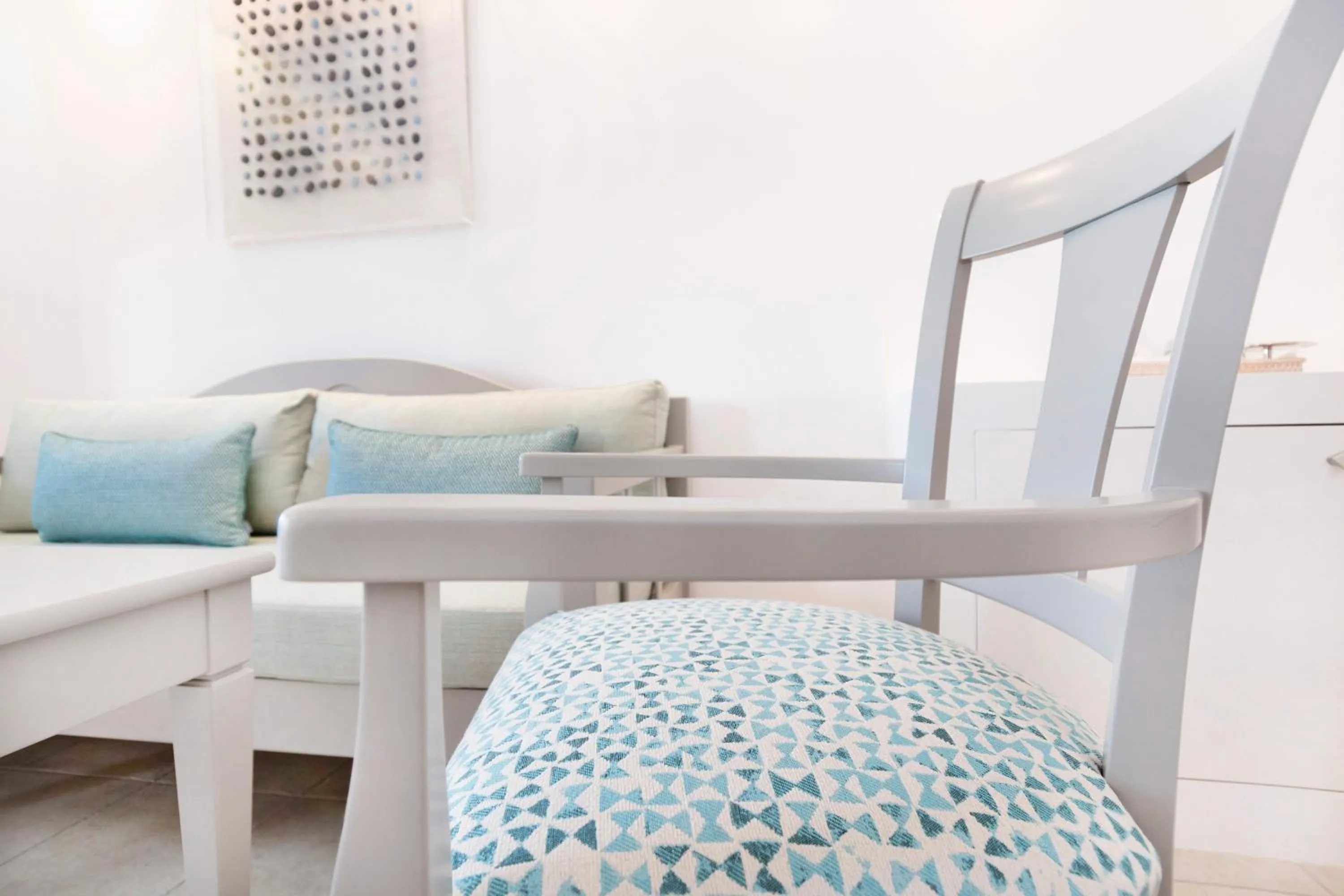 Bed in Stelia Mare Boutique Hotel