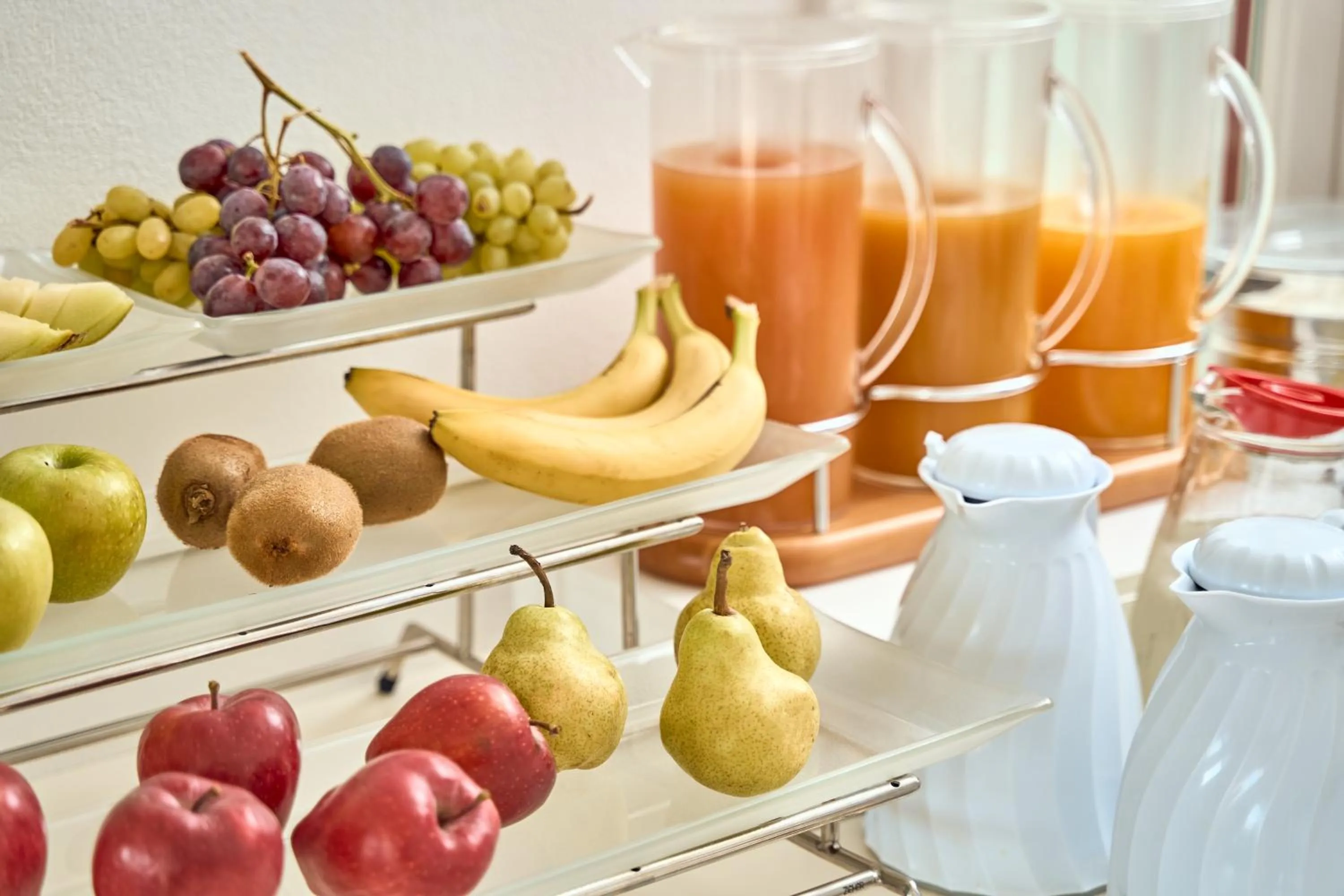 Buffet breakfast in Stelia Mare Boutique Hotel