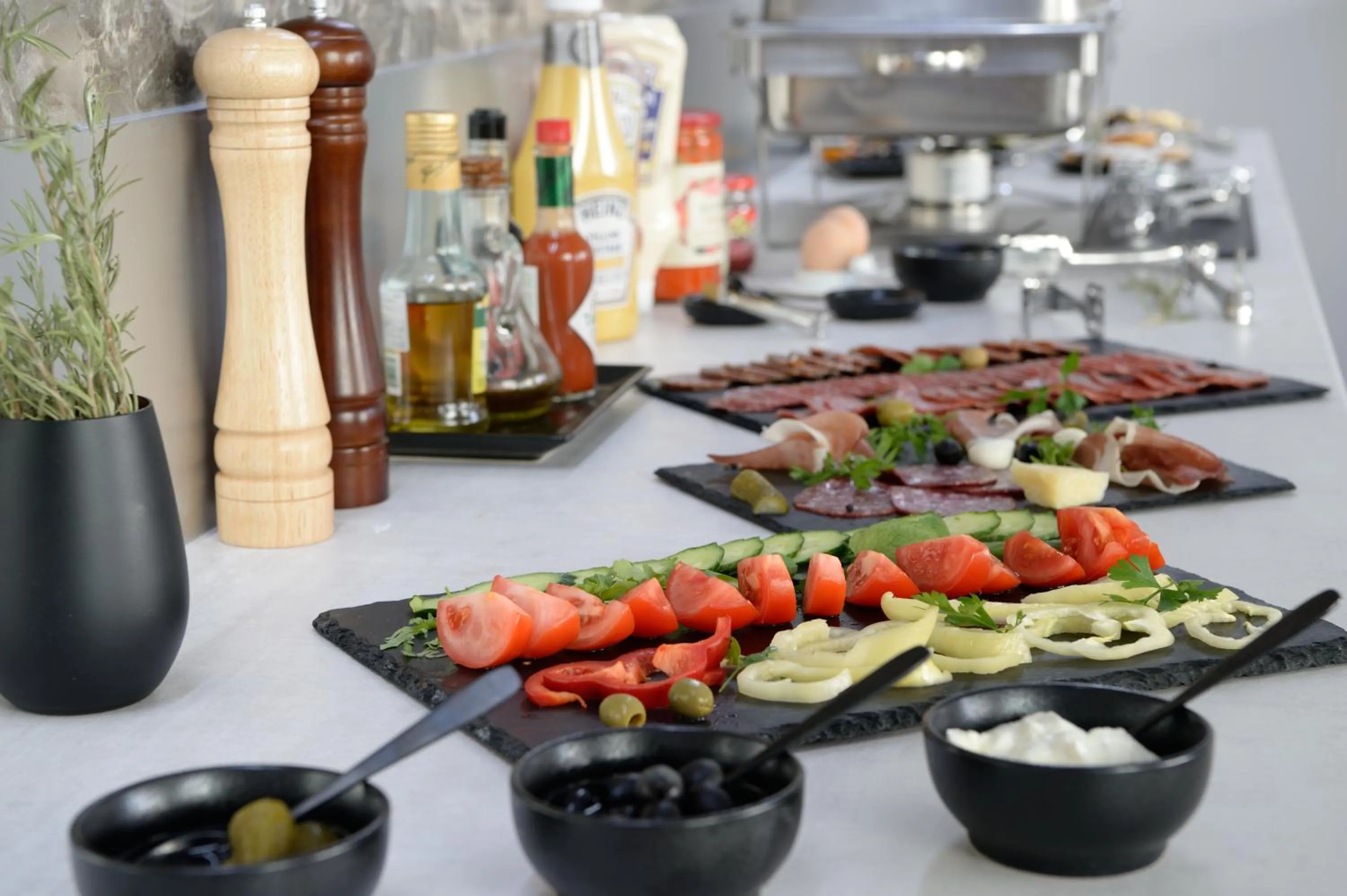 Breakfast in Premier Hotel Miskolc