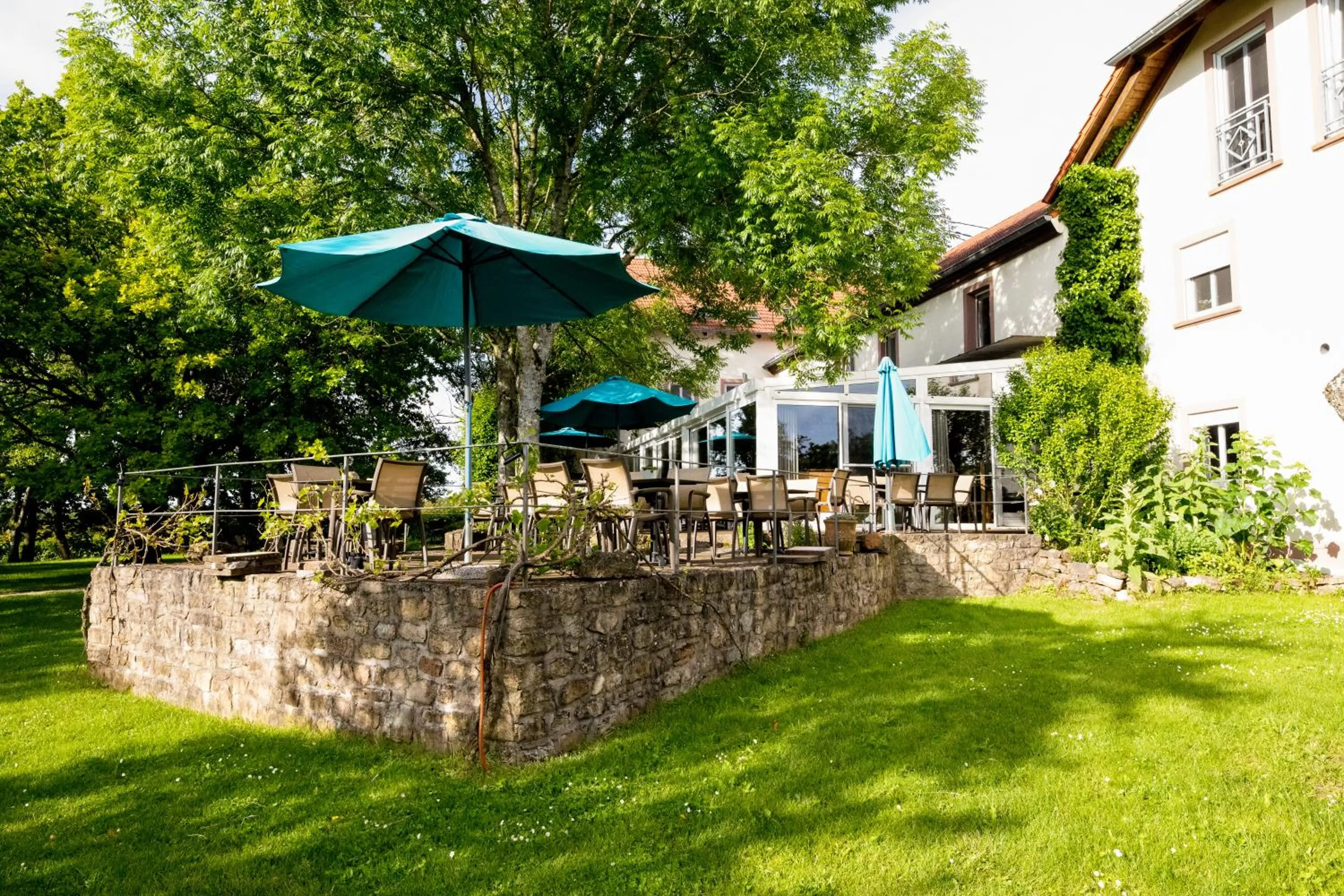 Garden in Hotel Sonnenhof