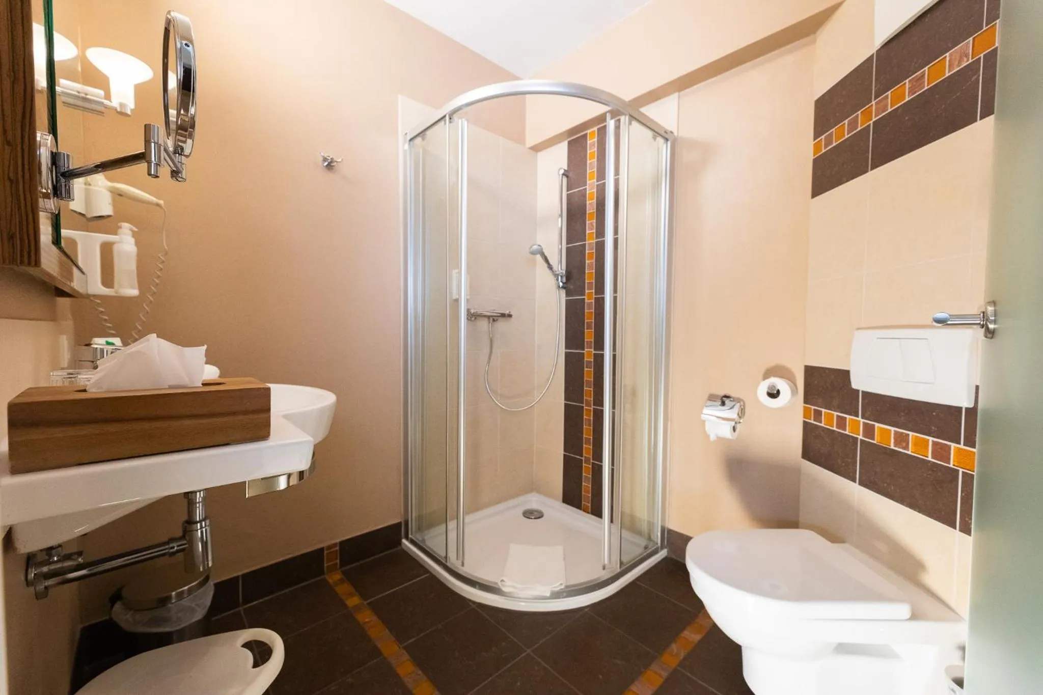 Bathroom in Hotel Sonnenhof