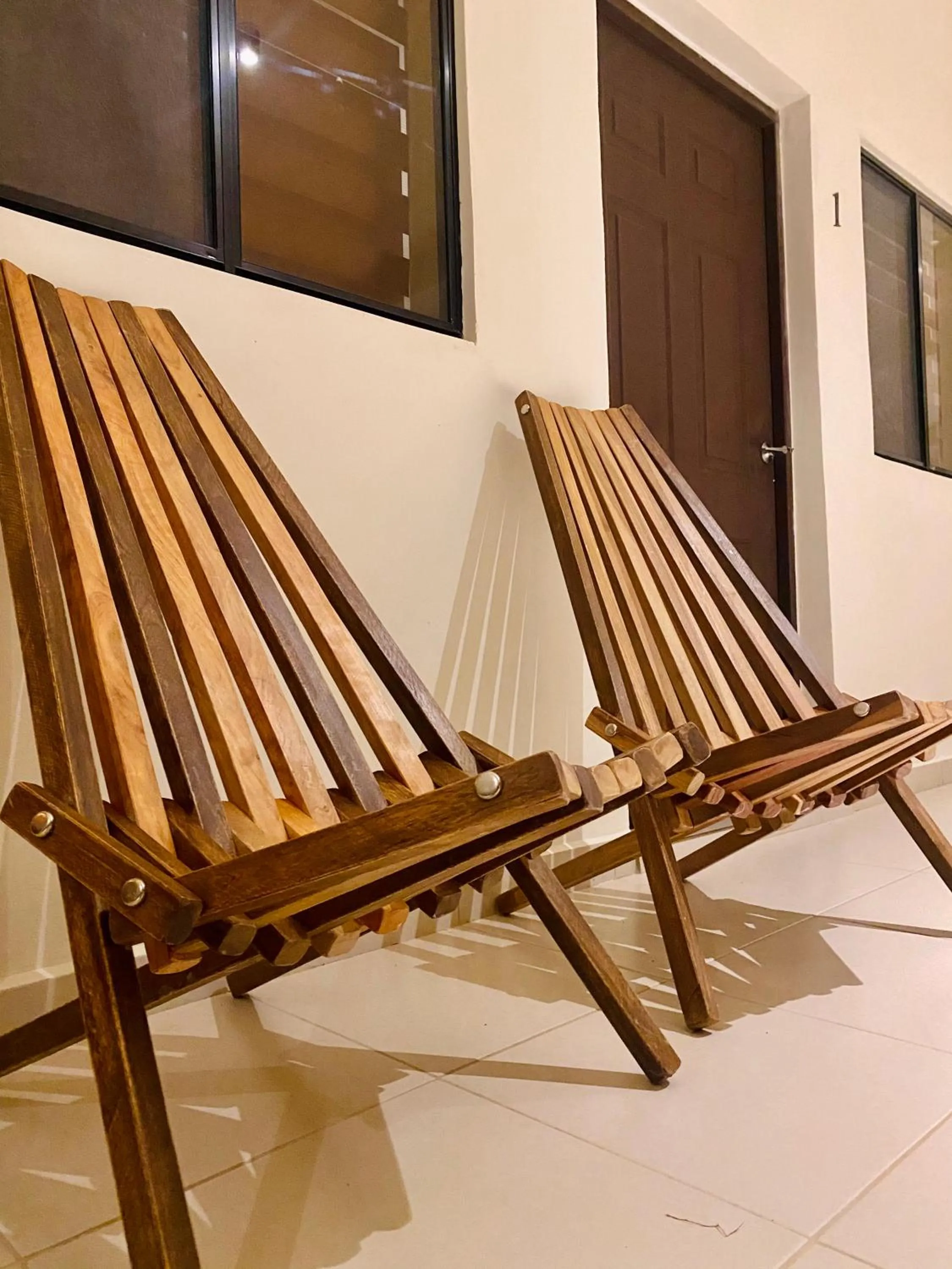 sunbed in Paradise Surf Hotel