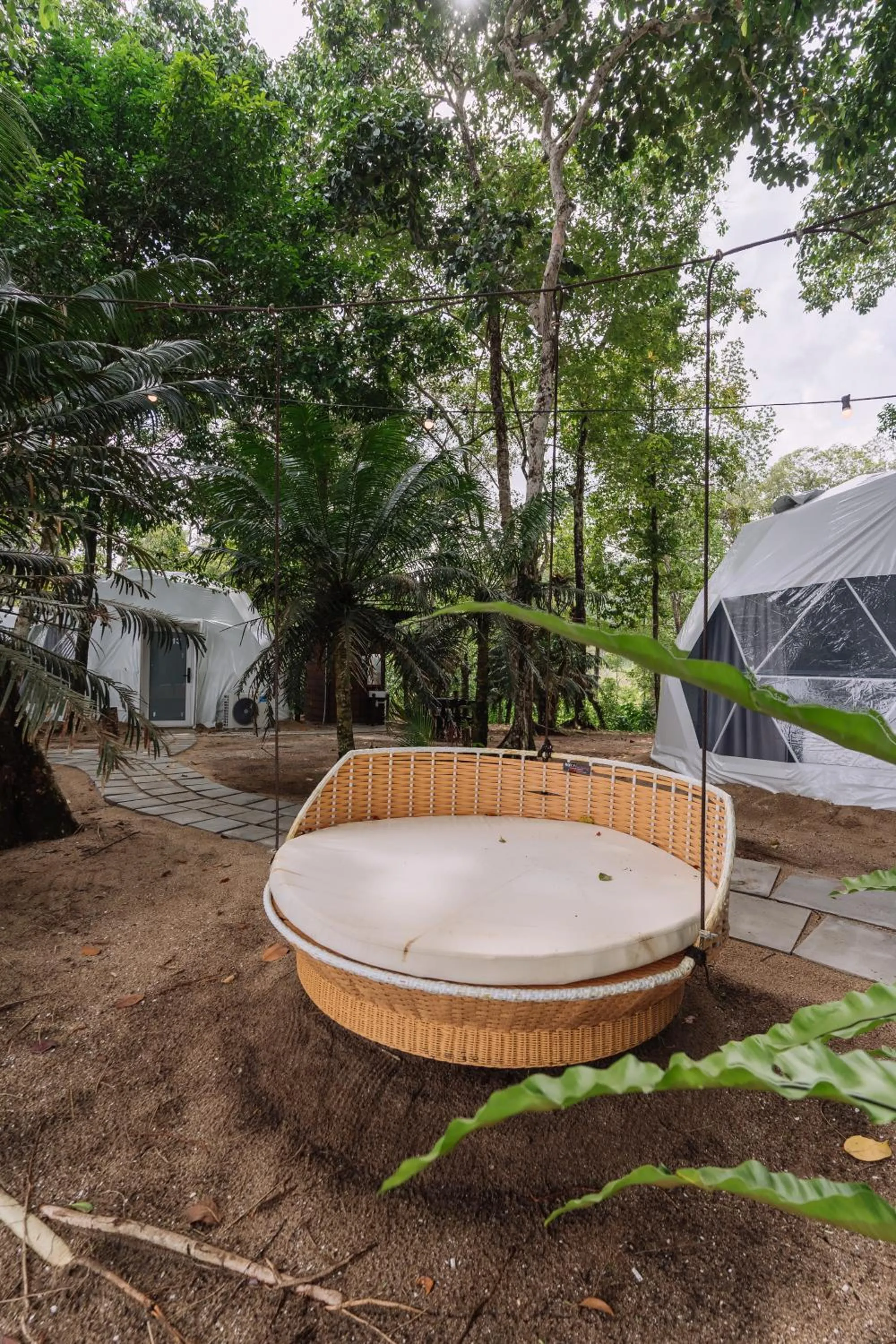 Seating area in Roxy Telok Serabang