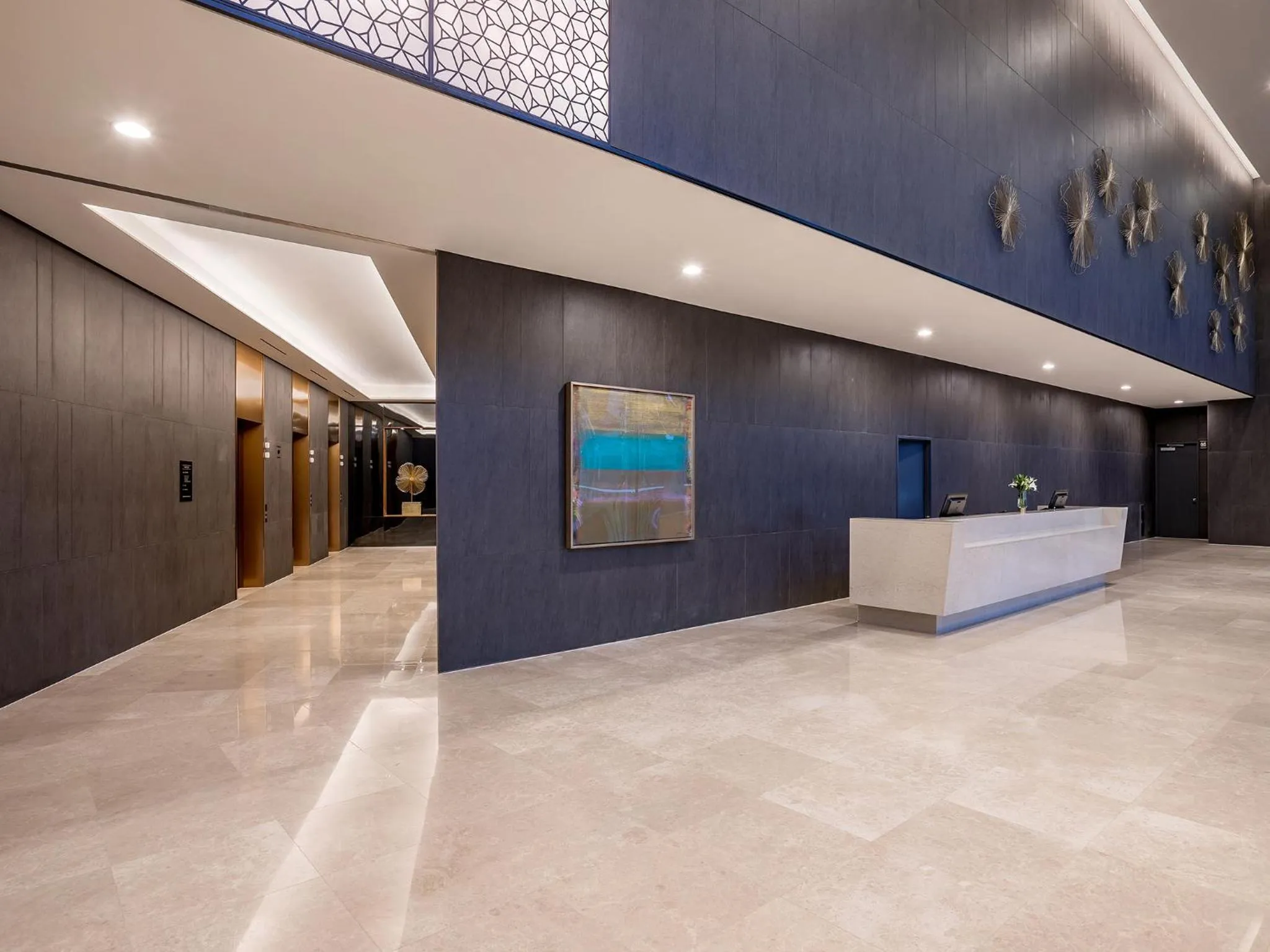 Lobby or reception in LOTTE Hotel Serviced Apartment