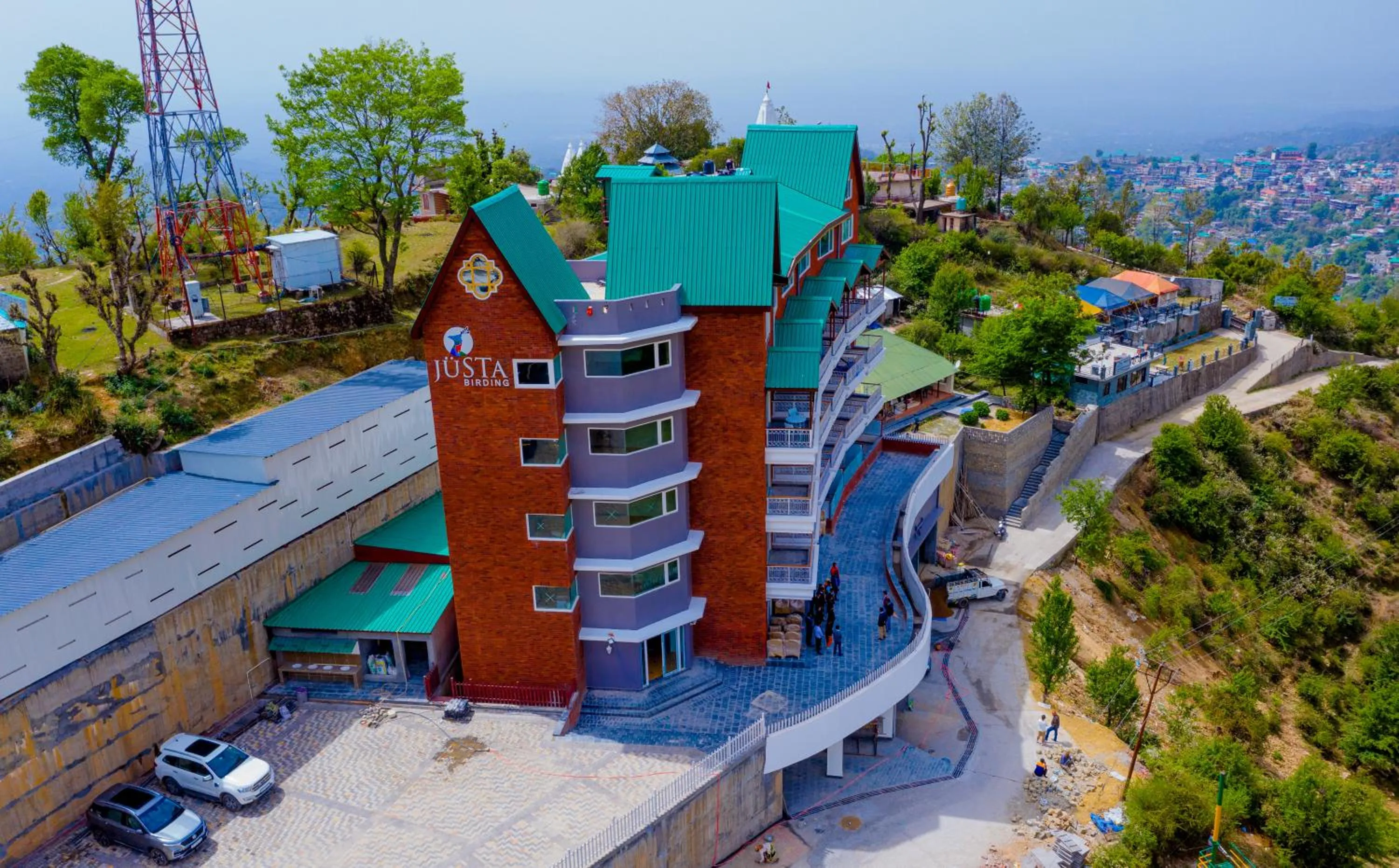 Property building in juSTa Birding Resort & Spa - Best Dhauladhar View Resort