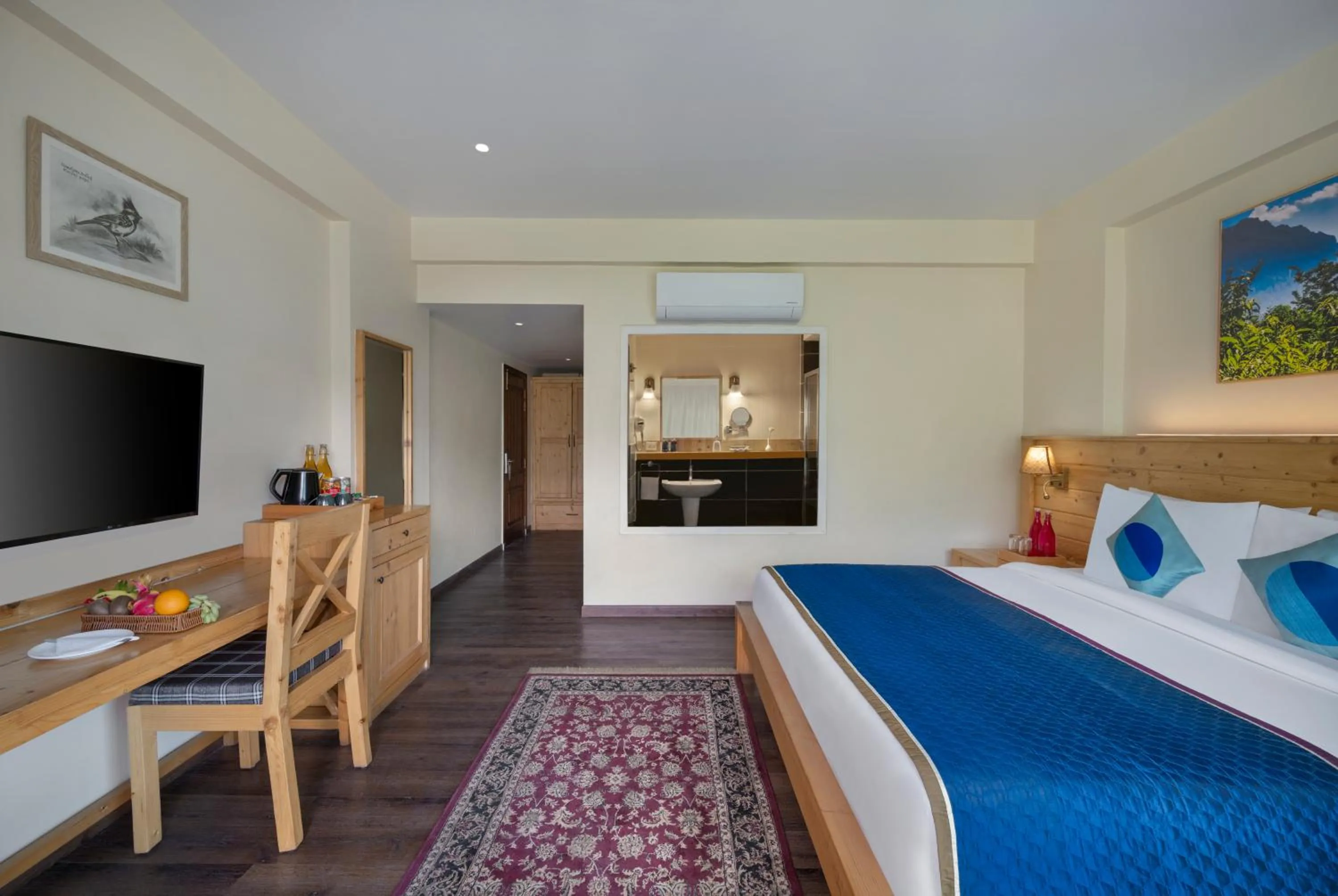 Bedroom, Bed in juSTa Birding Resort & Spa - Best Dhauladhar View Resort
