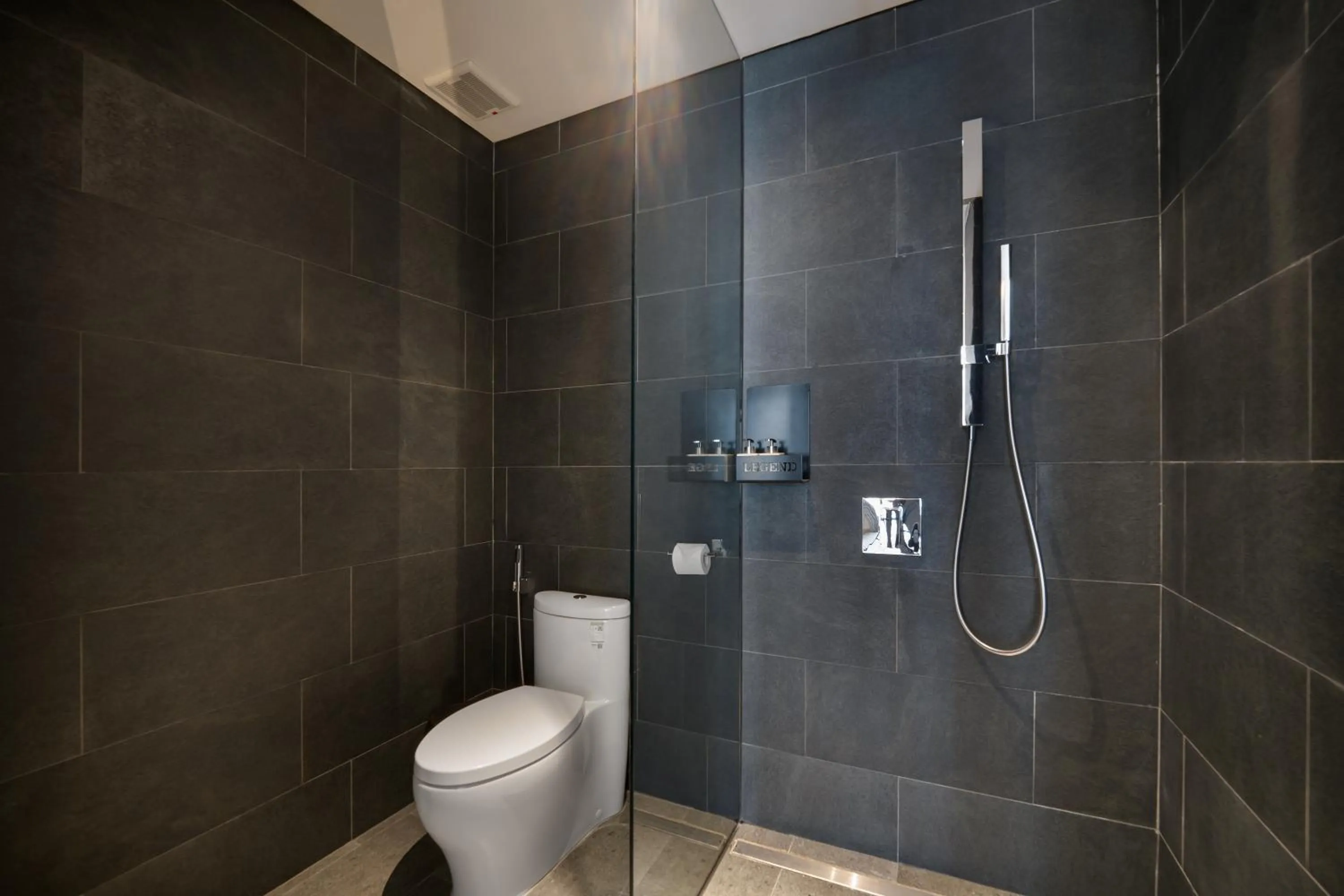 Shower in LEGEND Boutique Hotel