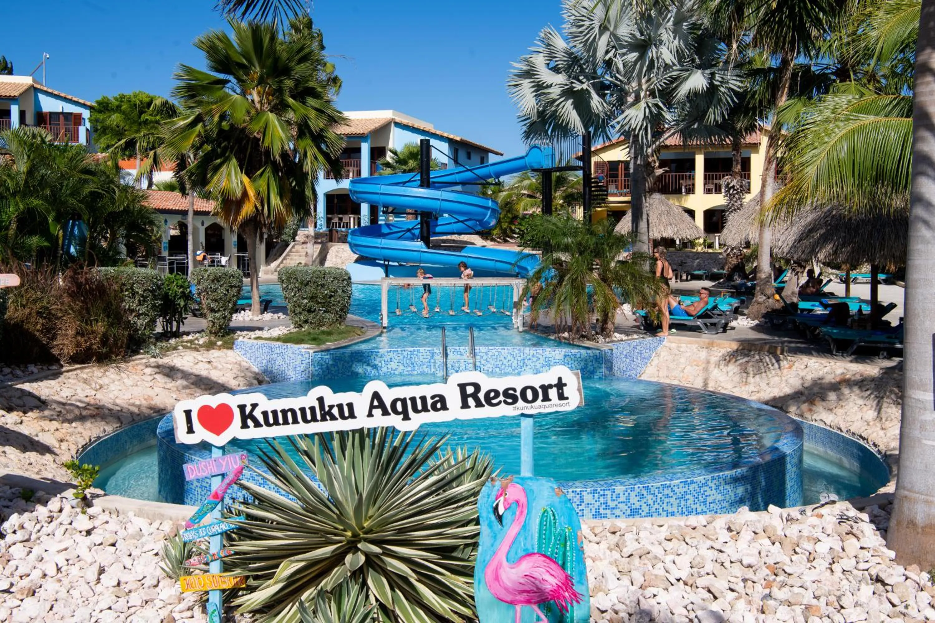 Swimming pool in Kunuku Resort All Inclusive Curacao, Trademark by Wyndham