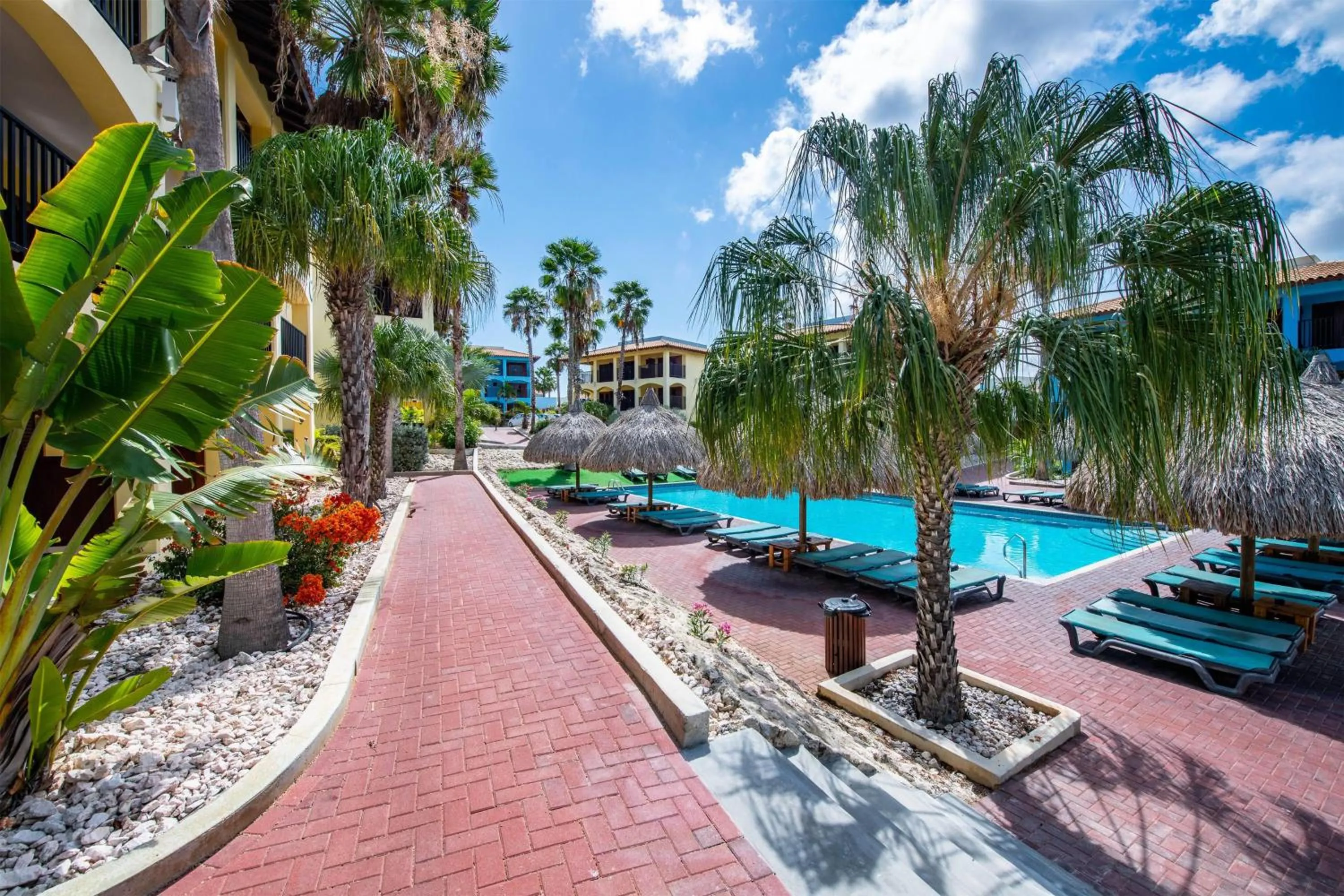 Pool view in Kunuku Resort All Inclusive Curacao, Trademark by Wyndham