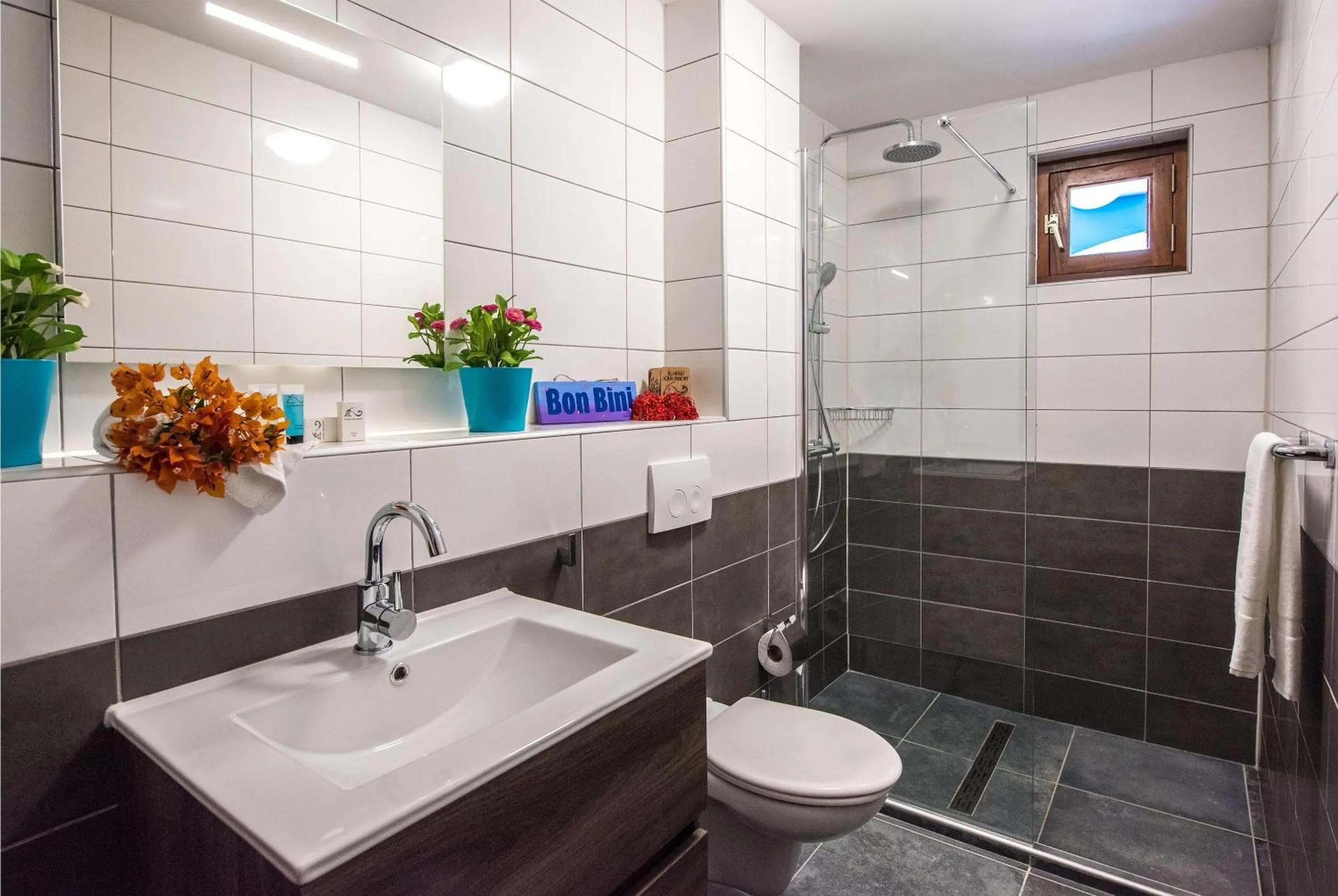 Bathroom in Kunuku Resort All Inclusive Curacao, Trademark by Wyndham