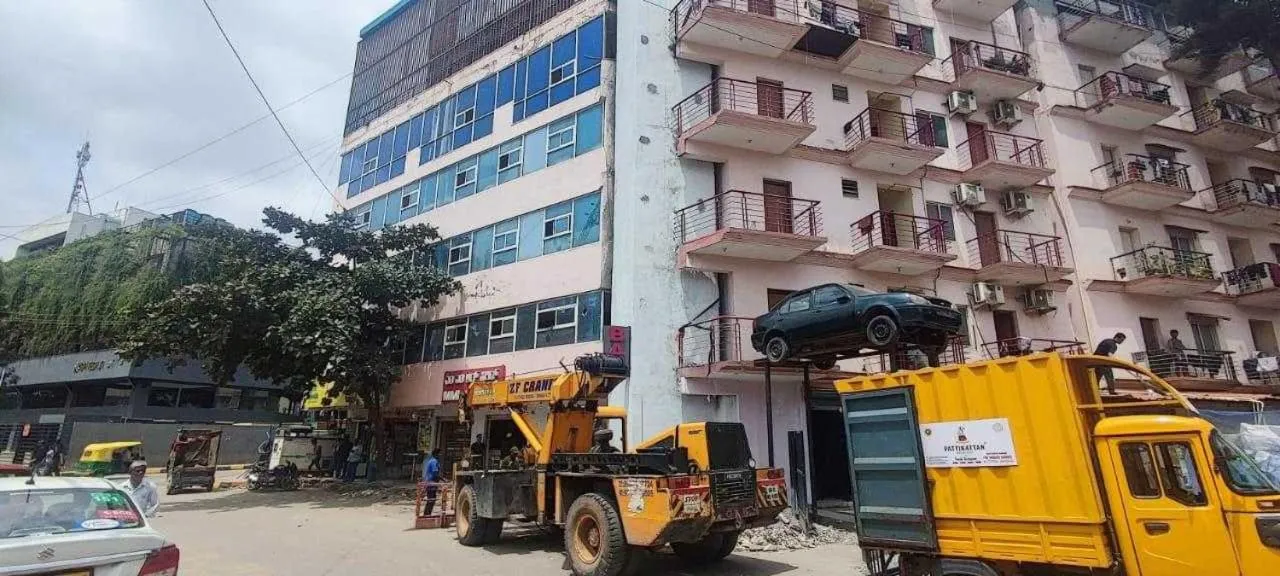 Facade/entrance in Hotel O PRIME NEST ROOMS
