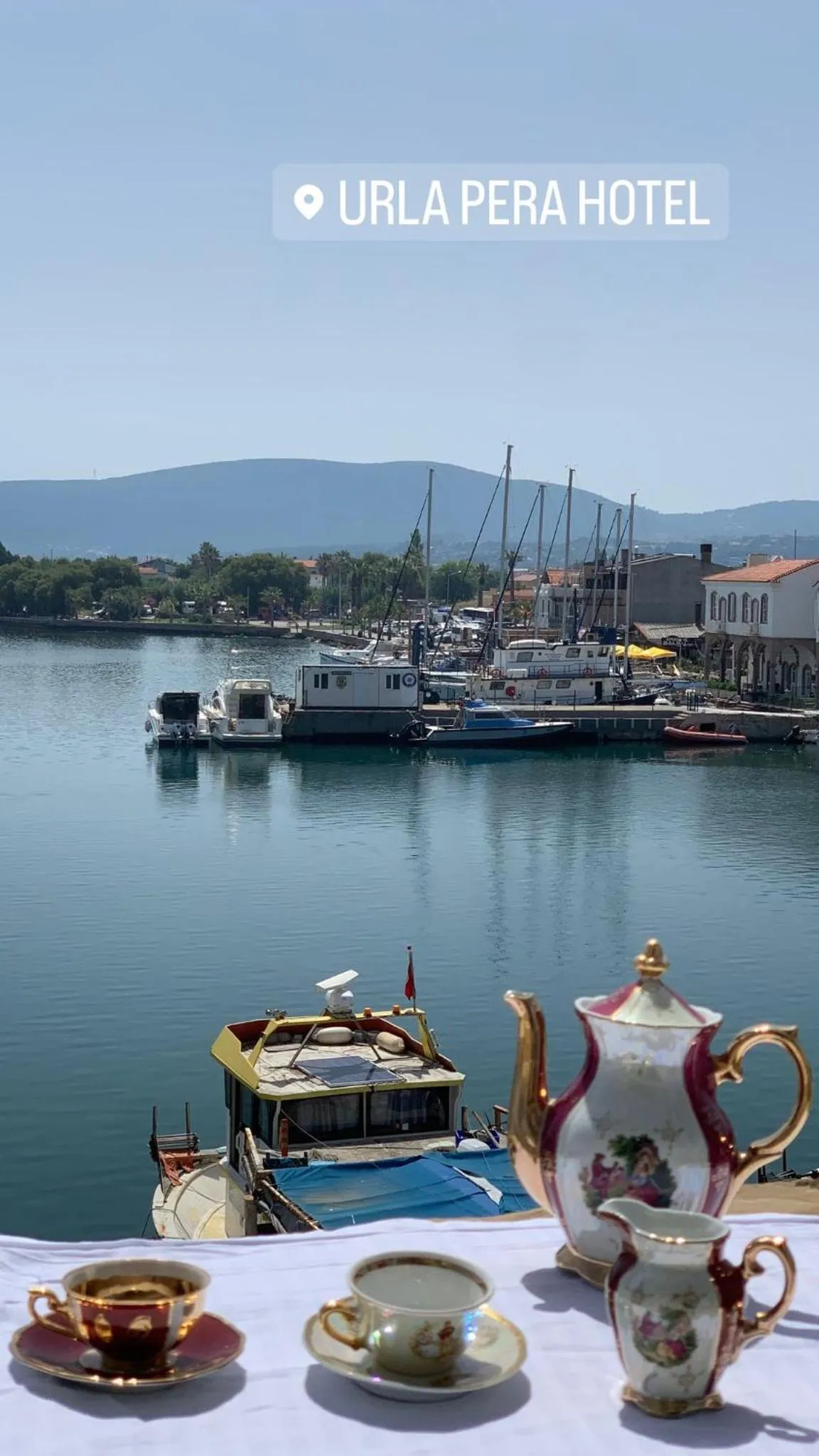 Sea view in URLA PERA HOTEL