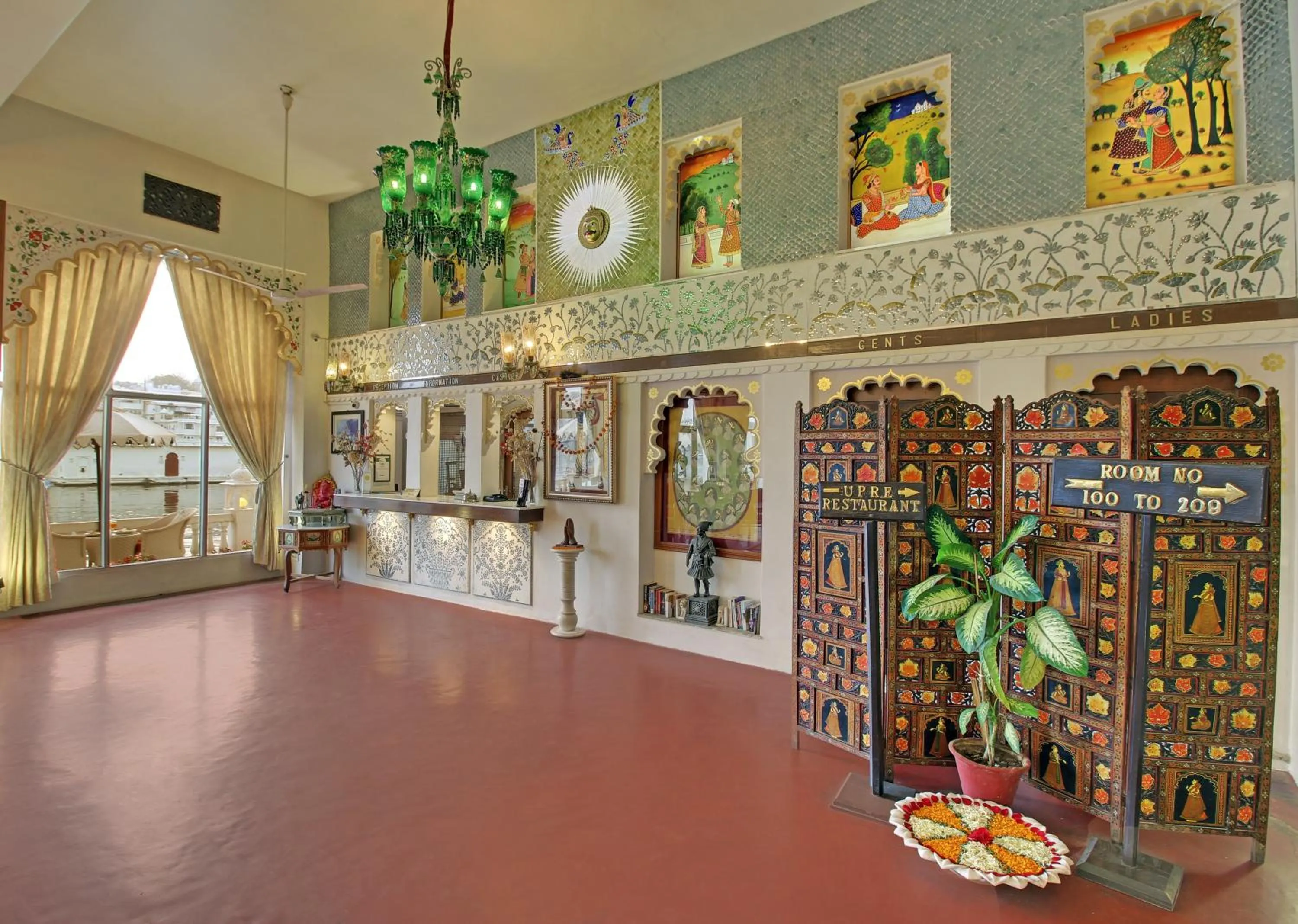 Lobby or reception in Lake Pichola Hotel