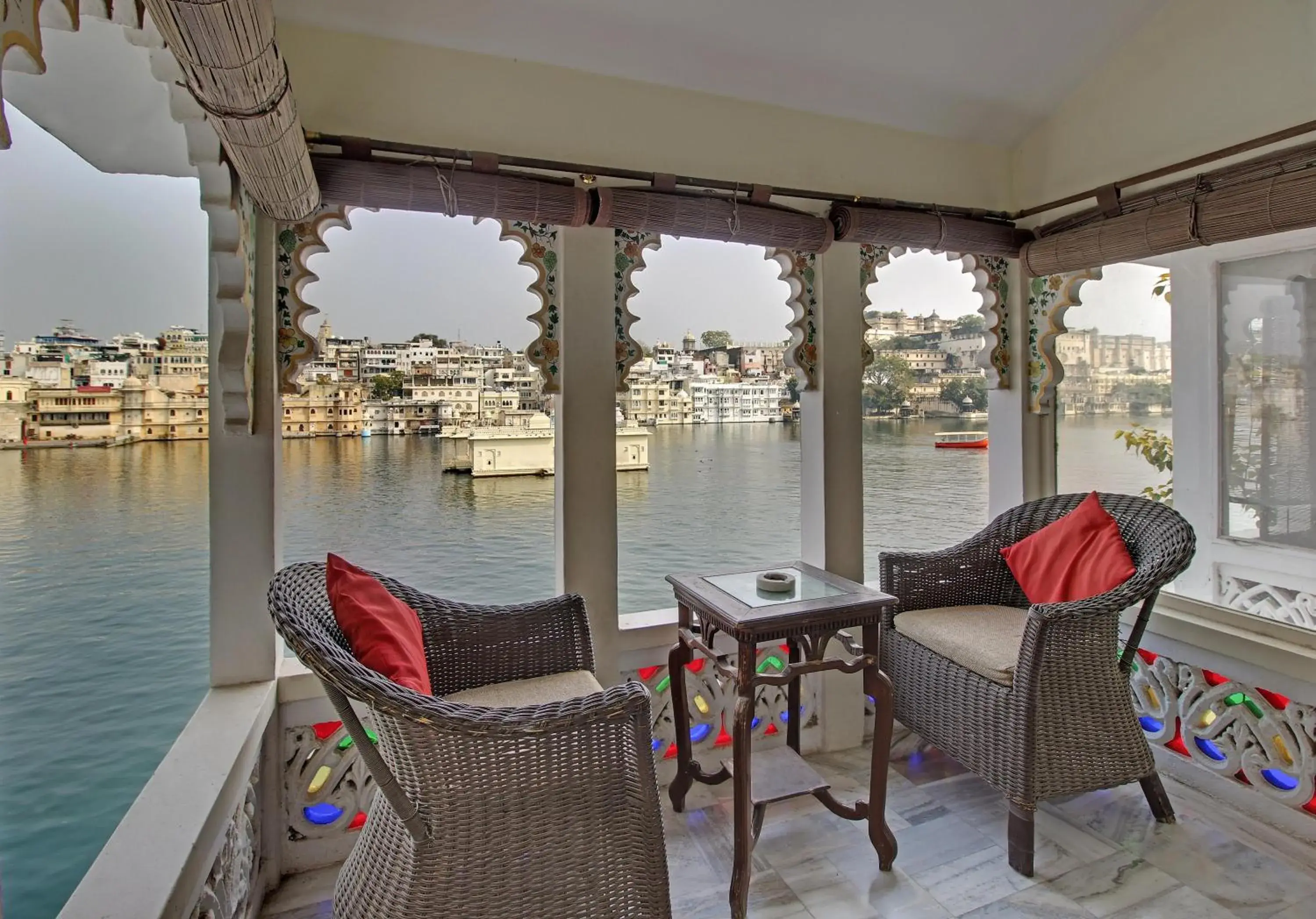 Deluxe Double or Twin Room with Lake View - single occupancy in Lake Pichola Hotel Deluxe Double or Twin Room with Lake View - single occupancy in Lake Pichola Hotel