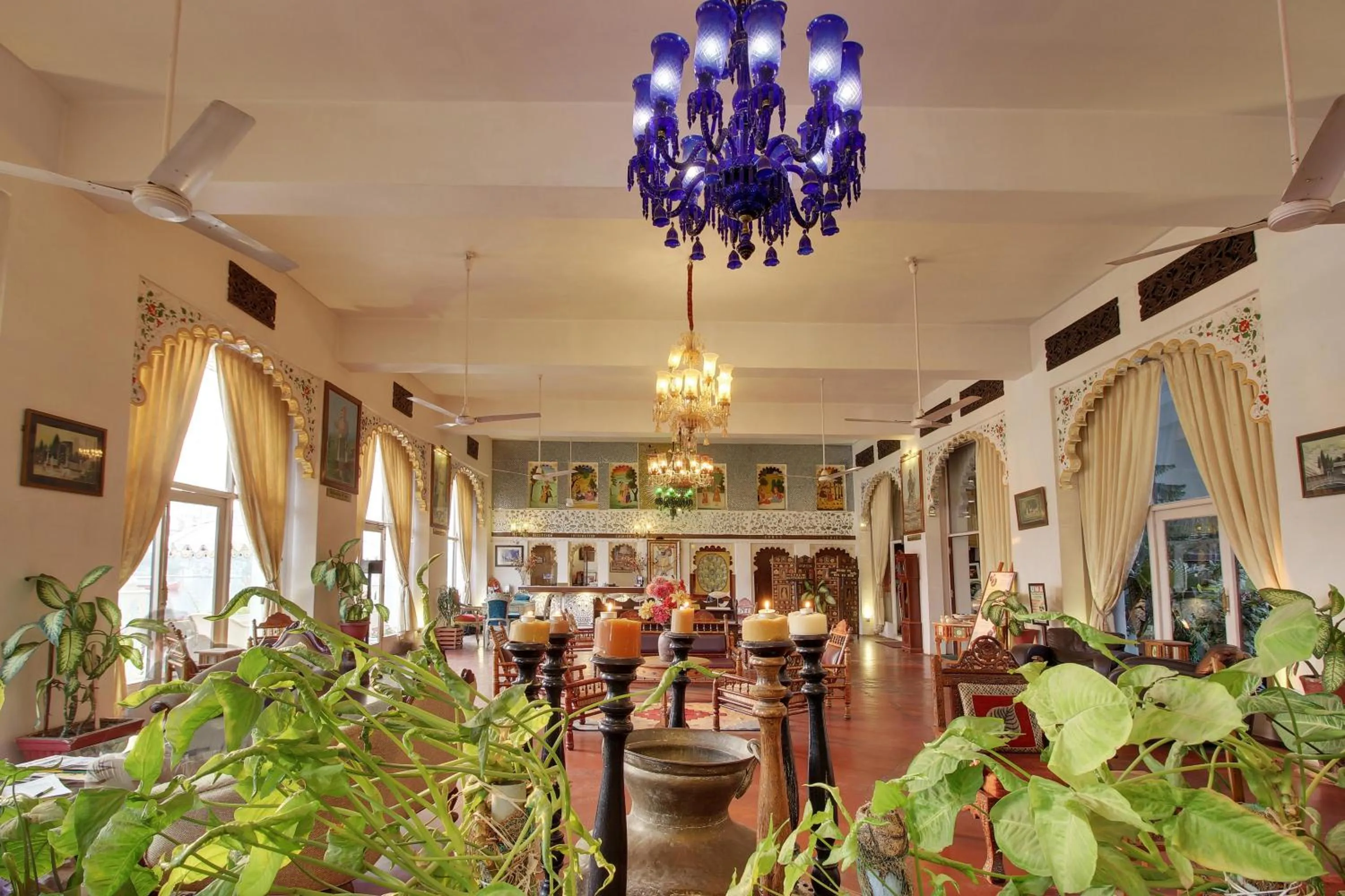 Lobby or reception in Lake Pichola Hotel