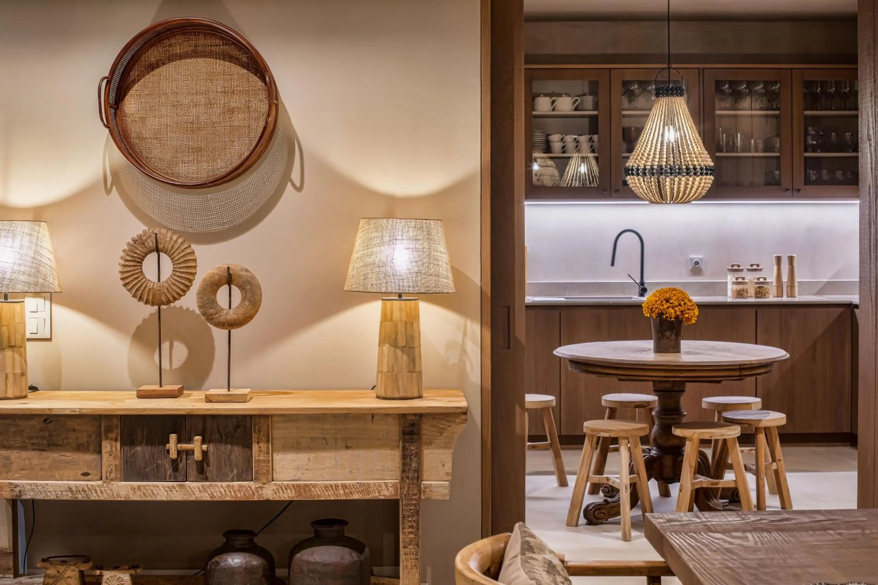 Kitchen or kitchenette in Terra Rosa Country House & Vineyards