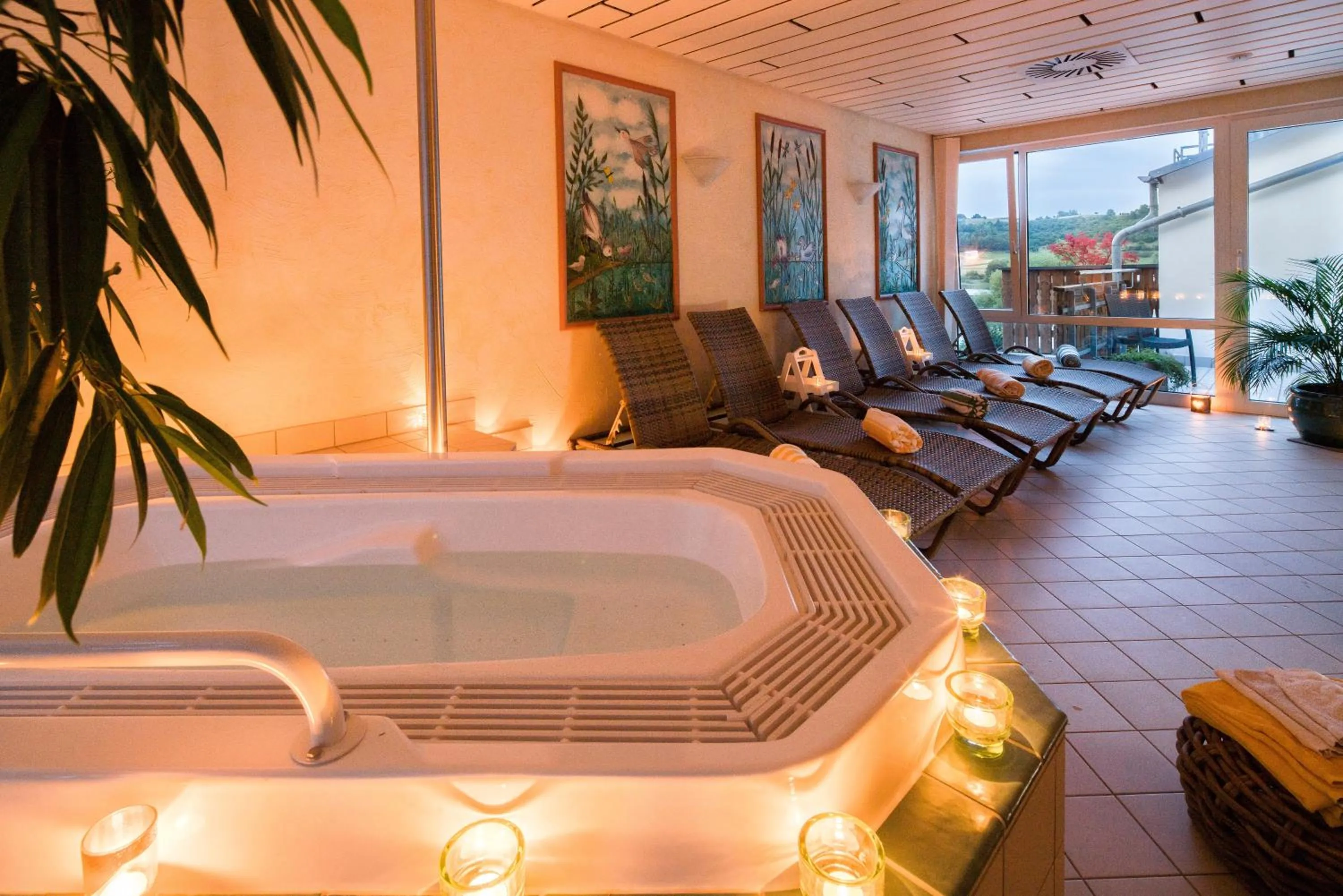 Spa and wellness centre/facilities in Eifel Hotel Schneider am Maar