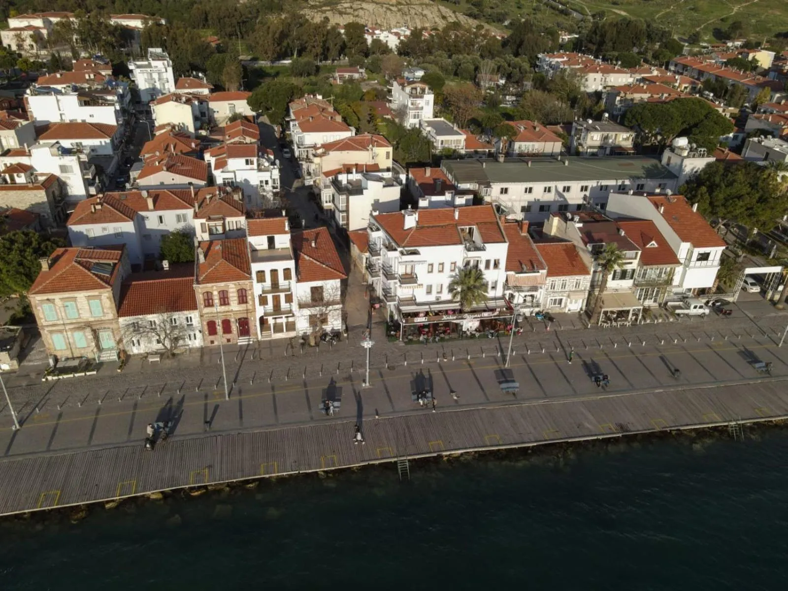 Bird's eye view in LİMON OTEL FOÇA
