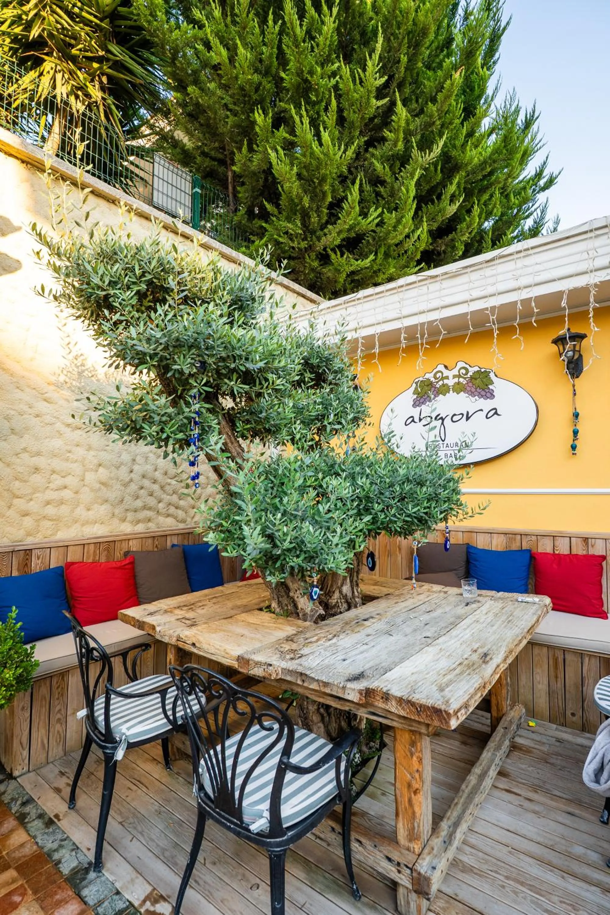 Seating area in Motif Hotel Çeşme