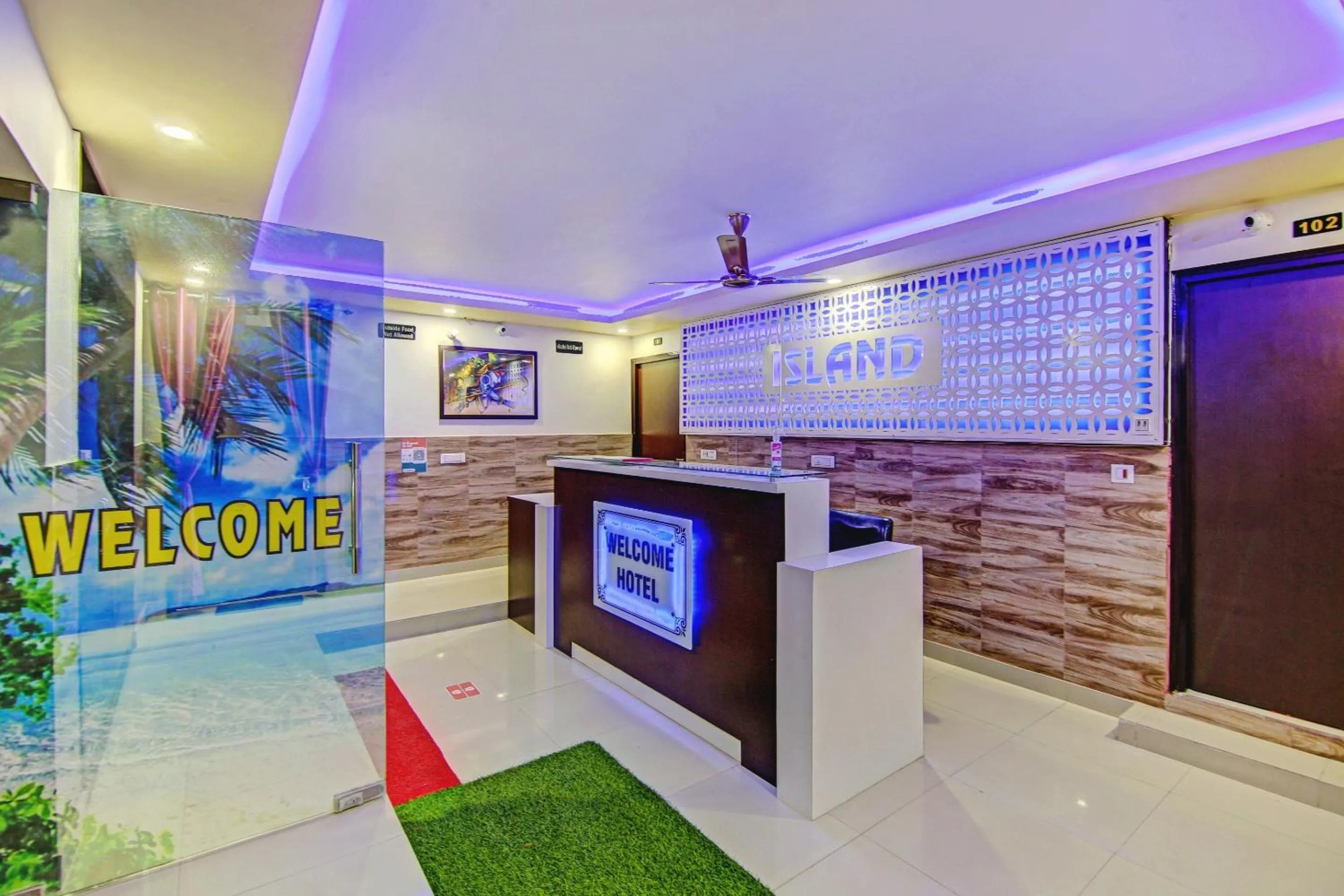 Lobby or reception in Hotel O Island