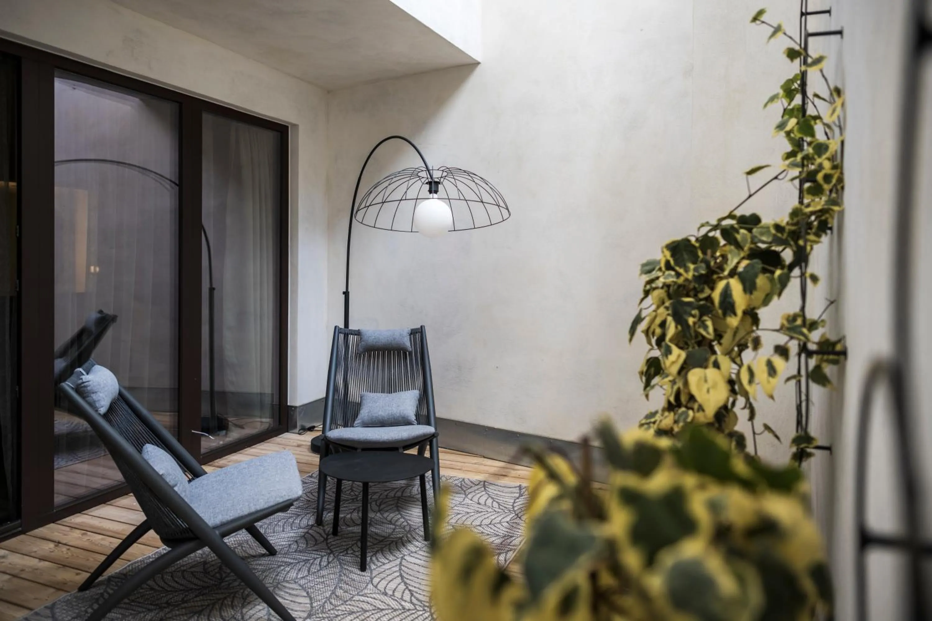 Balcony/Terrace in Altstadthotel Weisses Kreuz