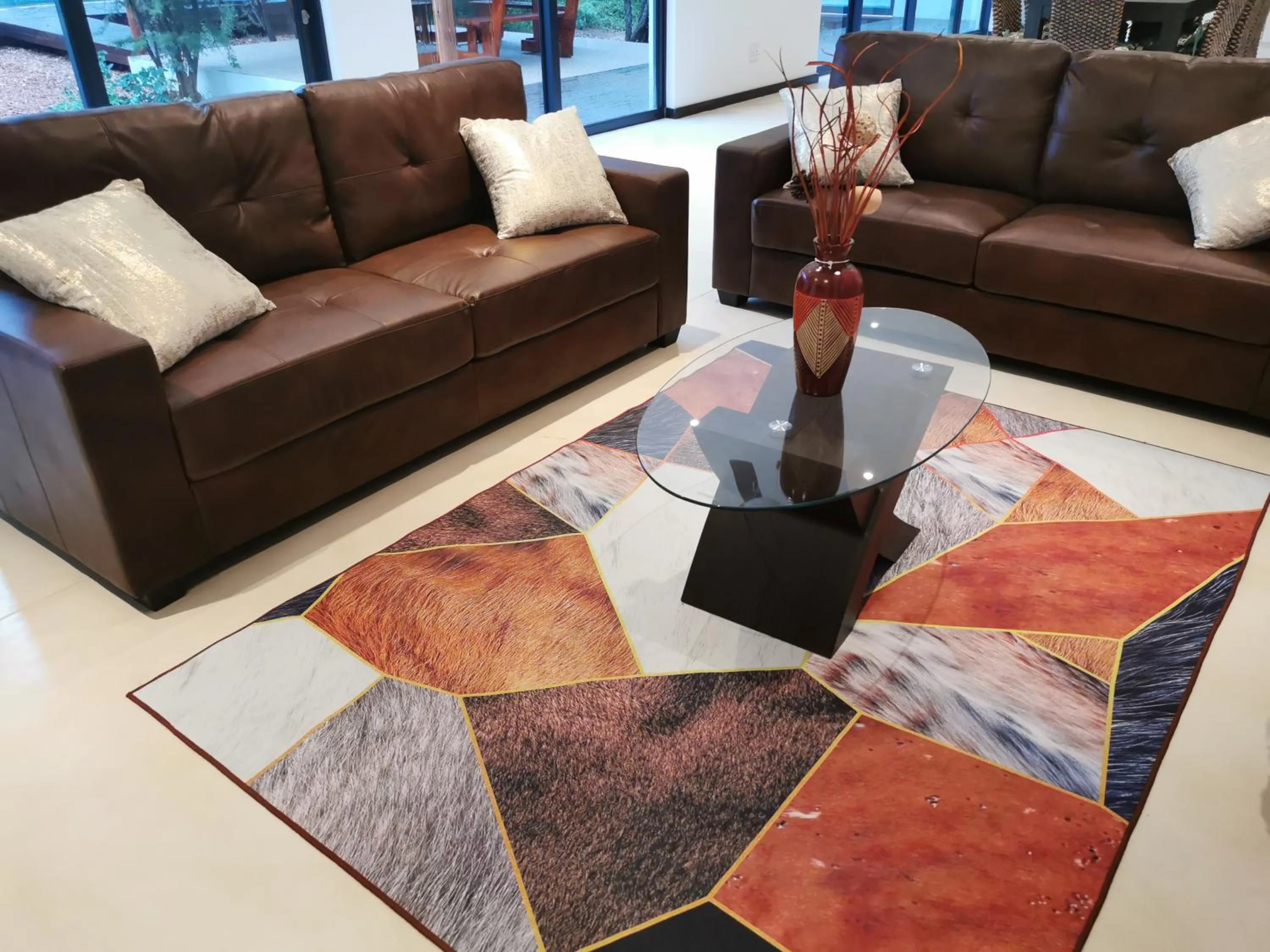 Living room in Gem In The Bush Lodge