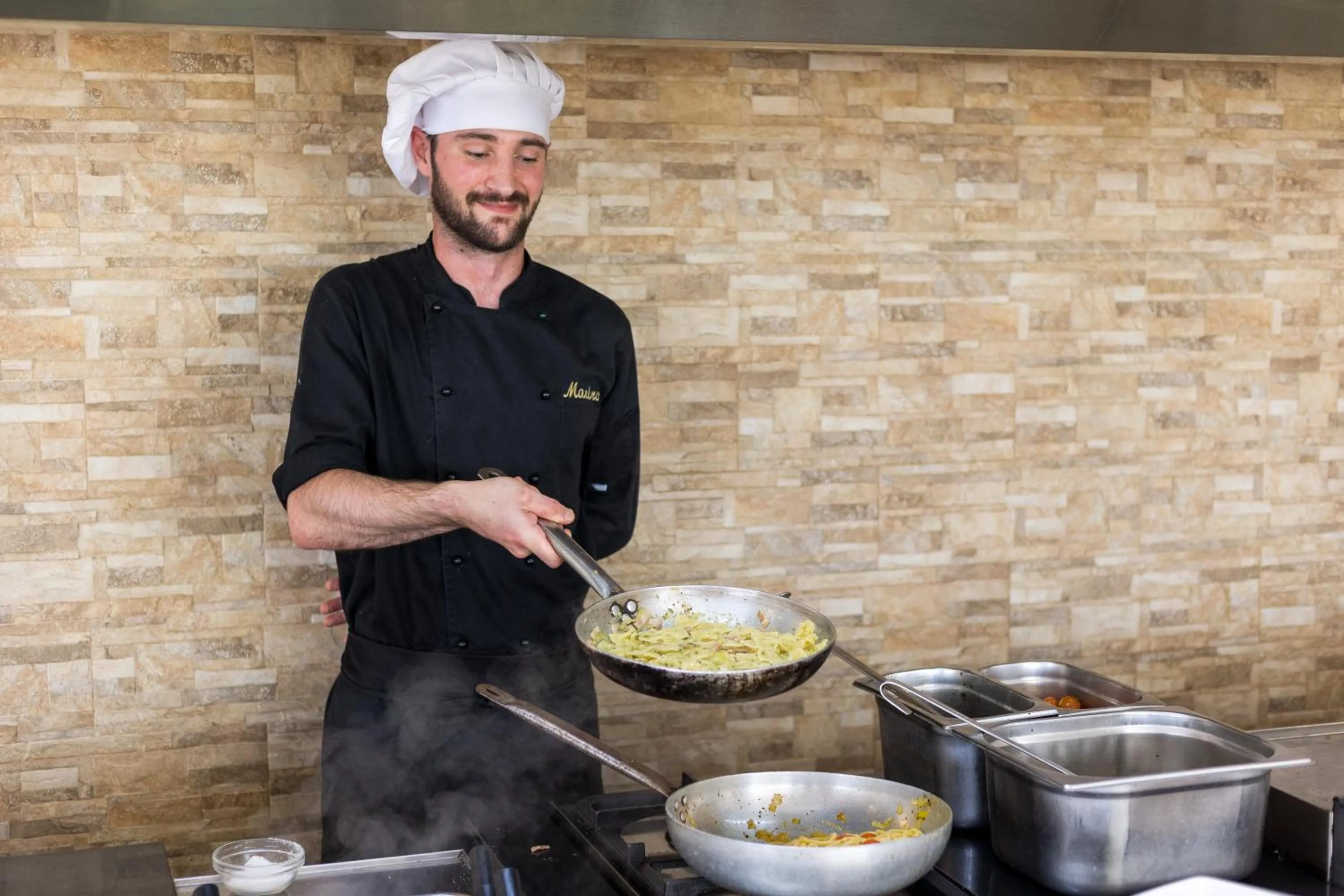 People in Arenas de Son Bou