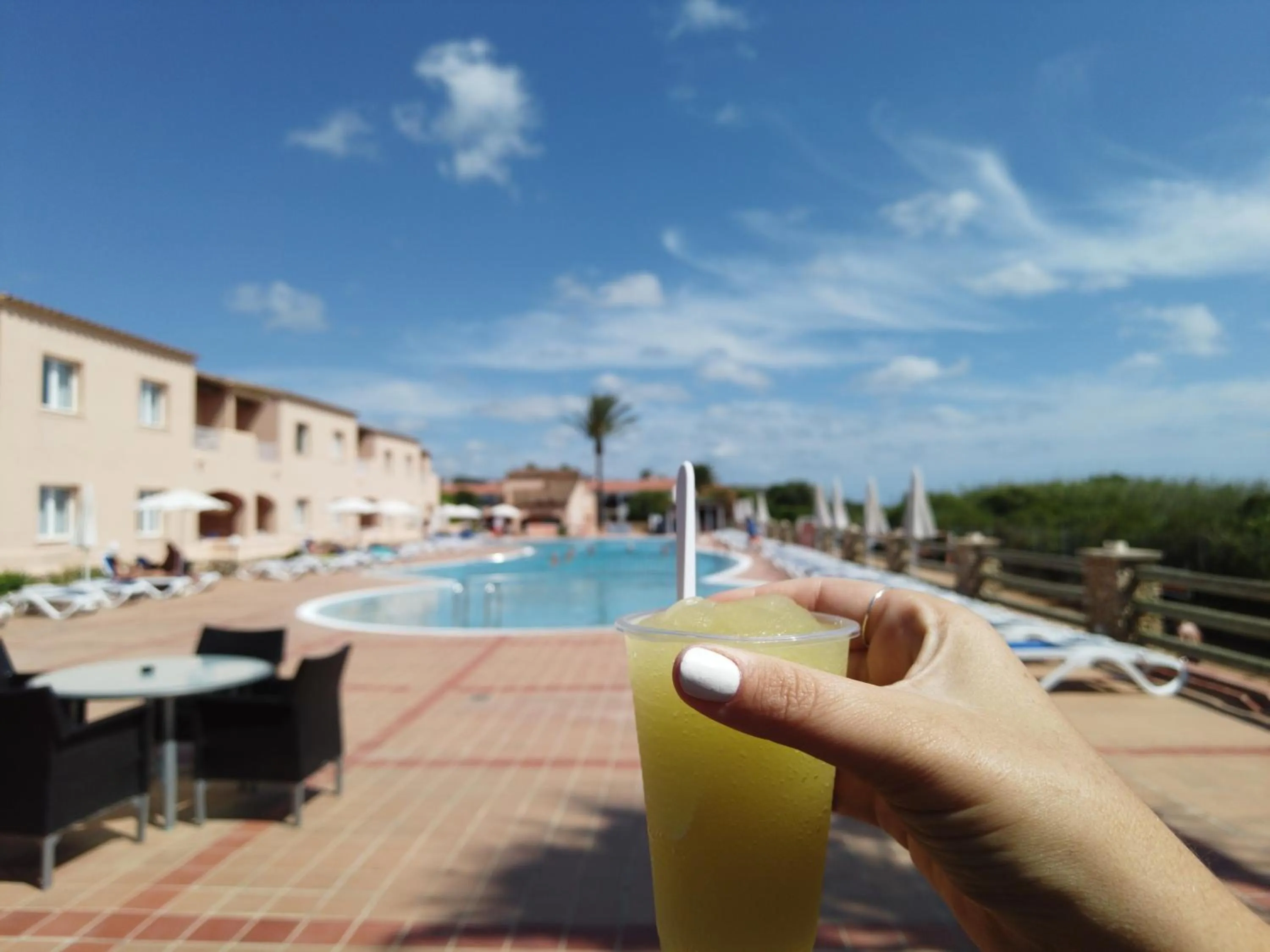 Swimming pool in Arenas de Son Bou