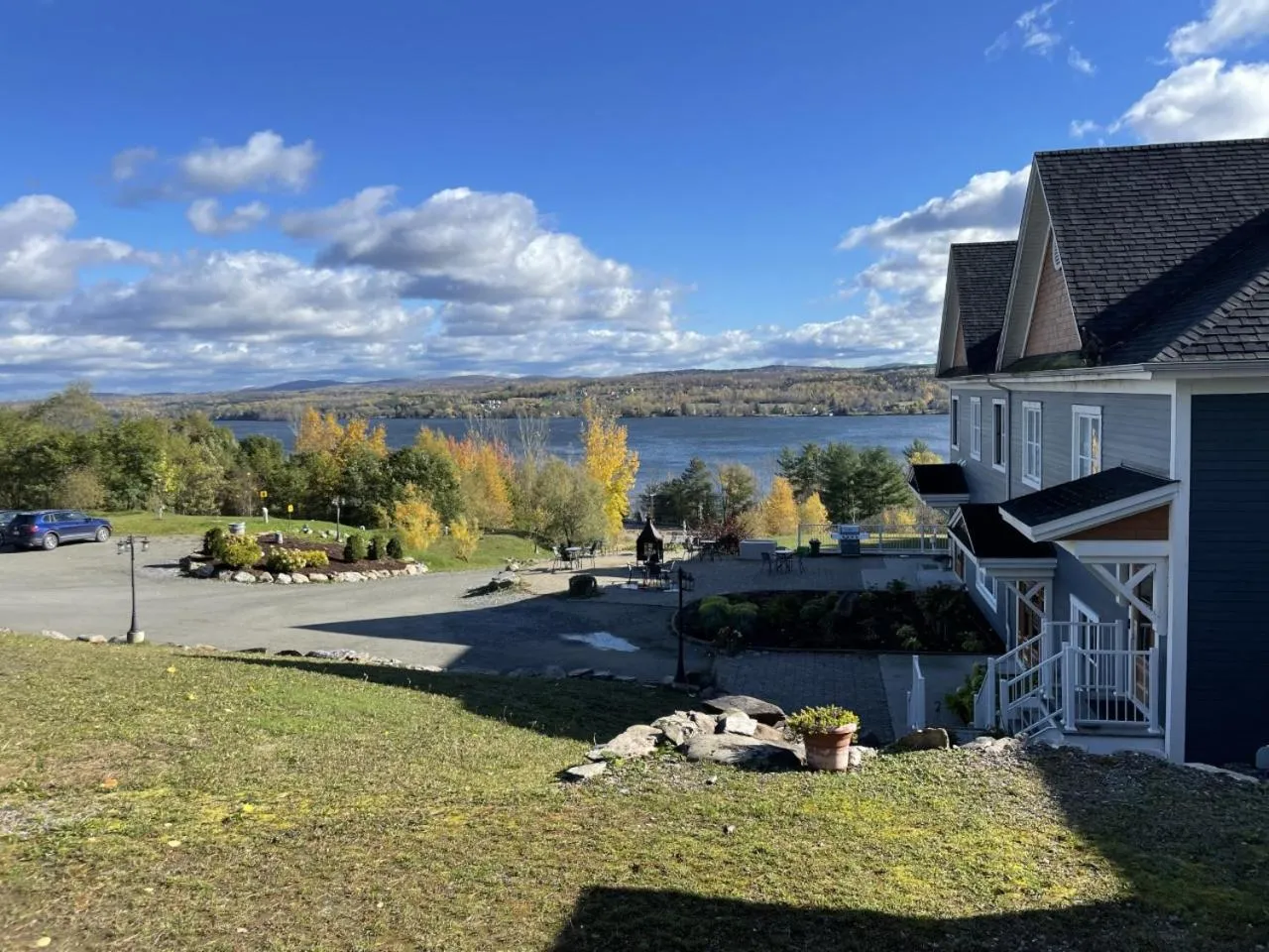 View (from property/room) in Au Sommet du Lac Magog