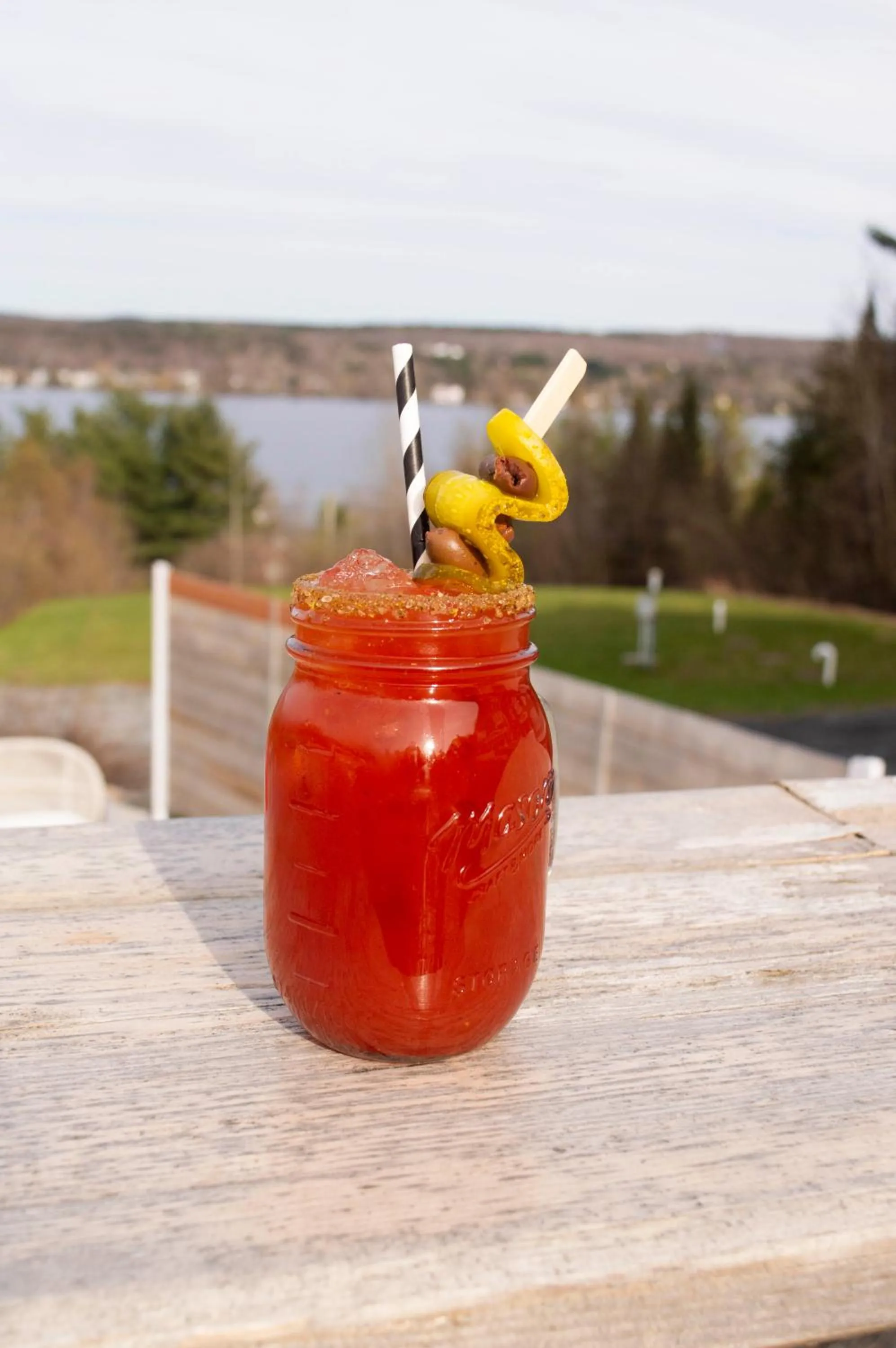 Patio in Au Sommet du Lac Magog