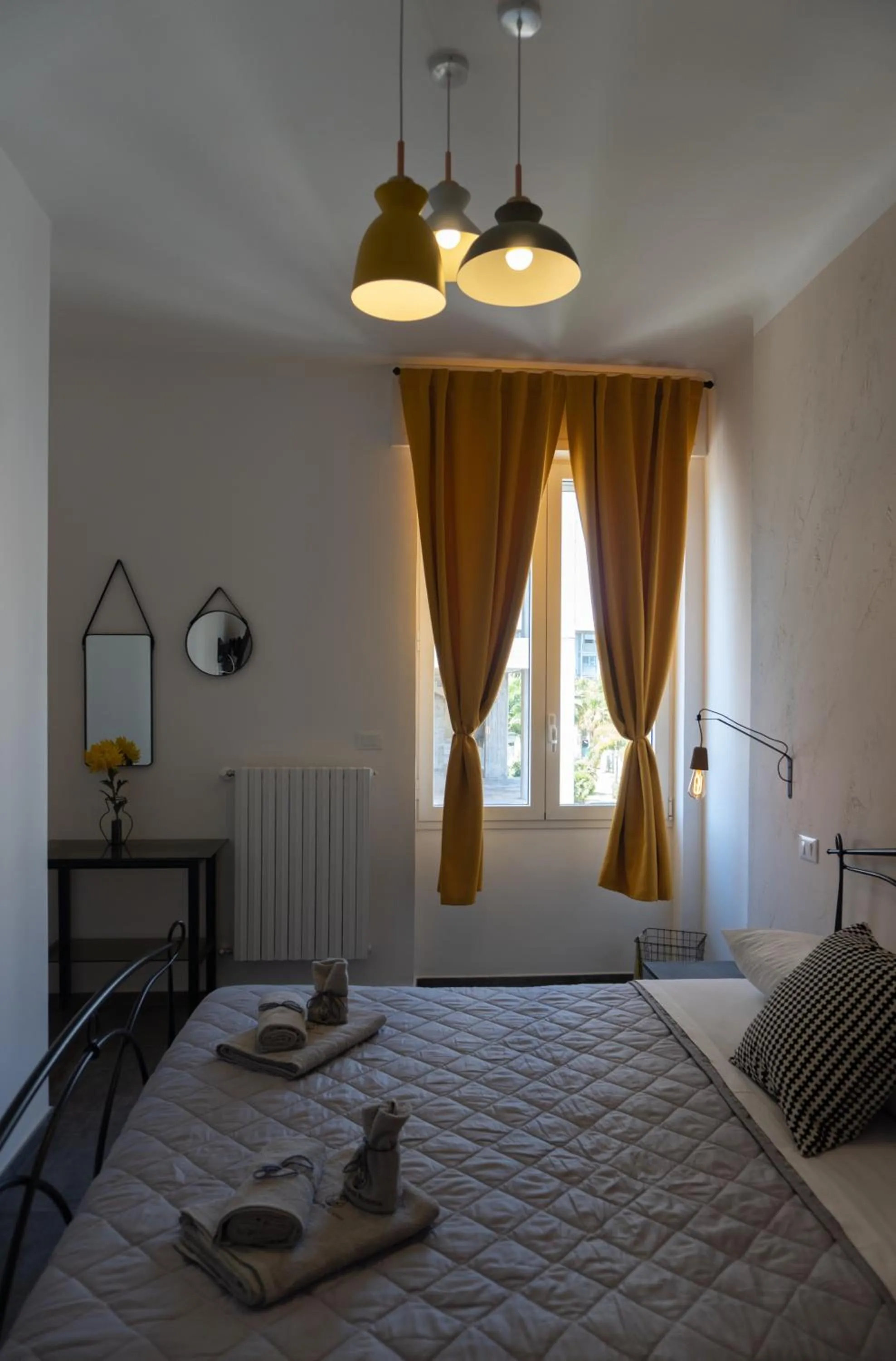 Bed in 4 Balconi rooms-Elements B&B