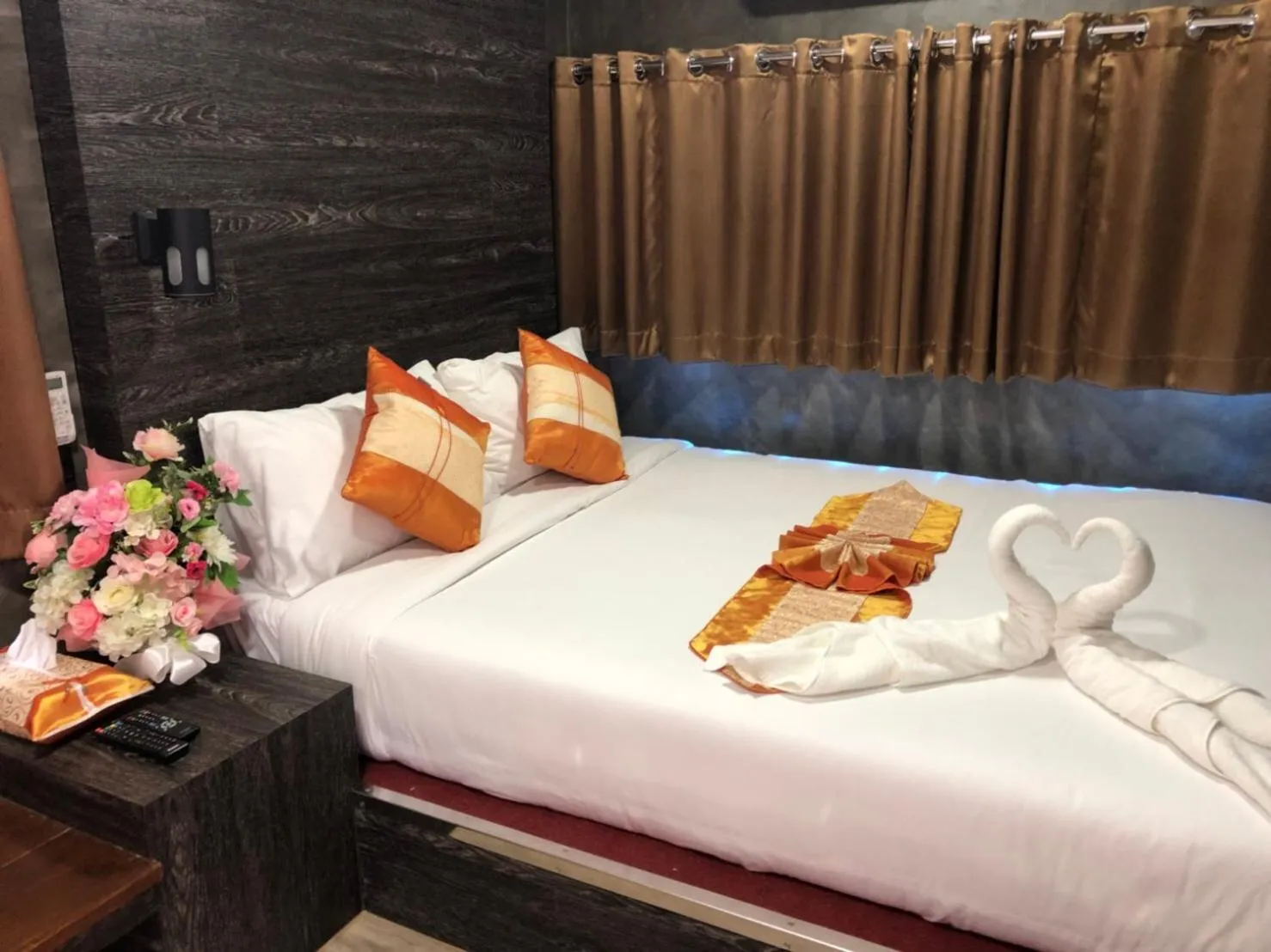 Bed in Amazon Resort