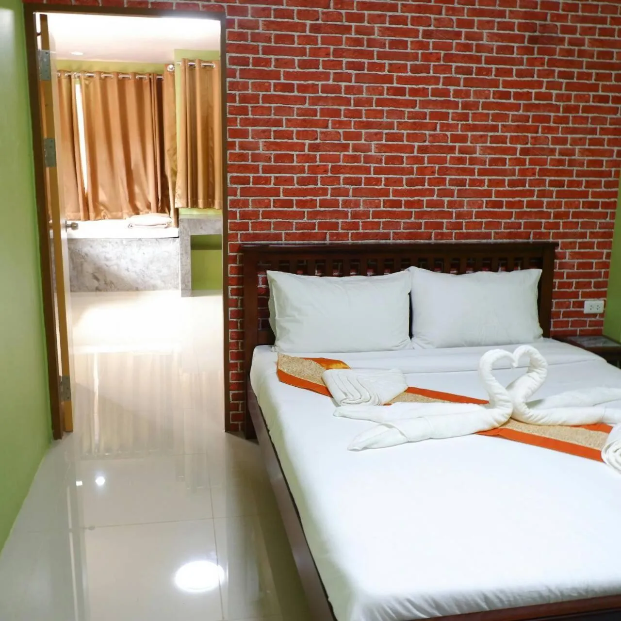 Bed in Amazon Resort