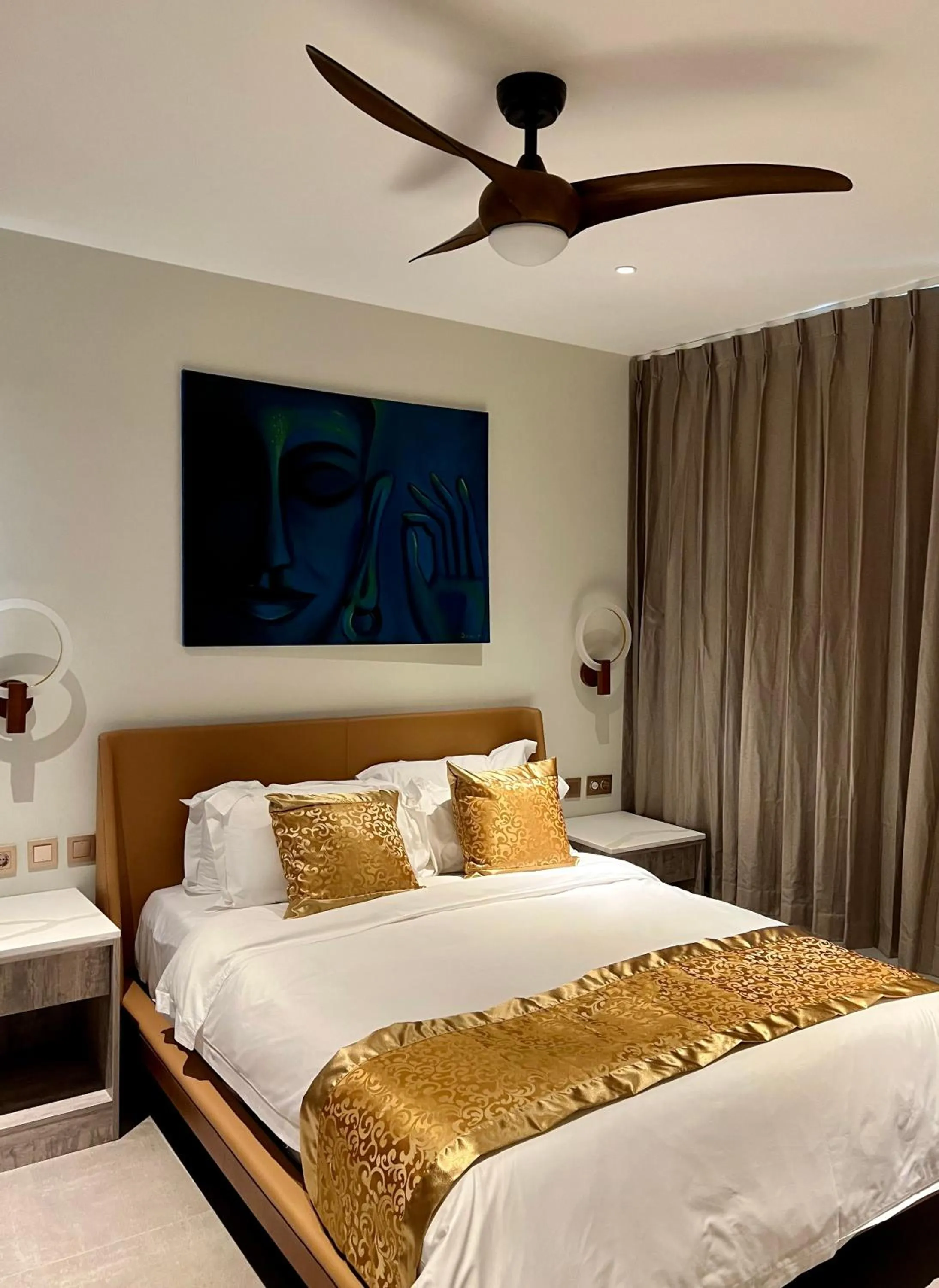 Bedroom, Bed in Xanadu Apartments at Blue Bay Golf & Beach Resort