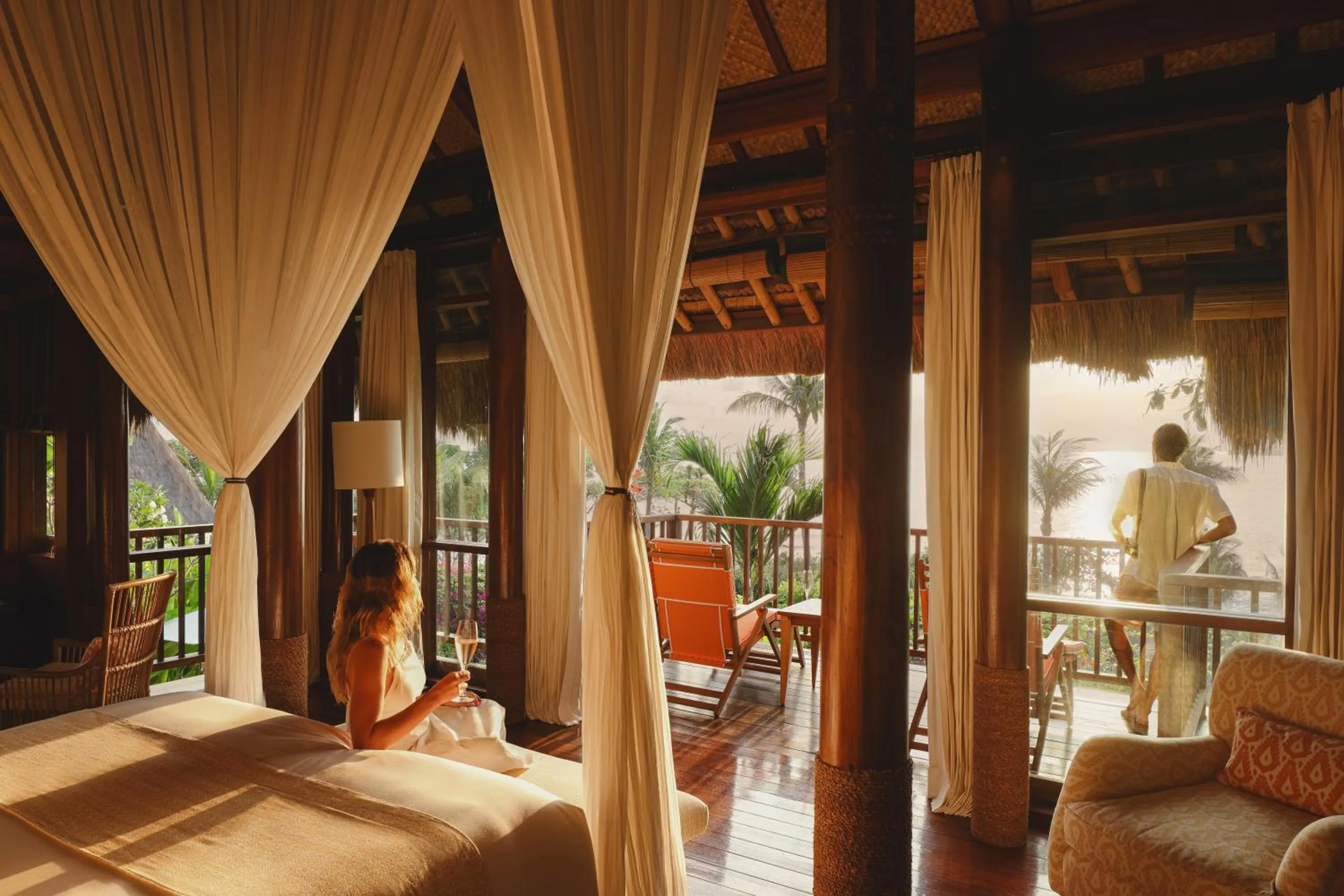 View (from property/room), Bed in NIHI Sumba - 50 Best Hotels of the World